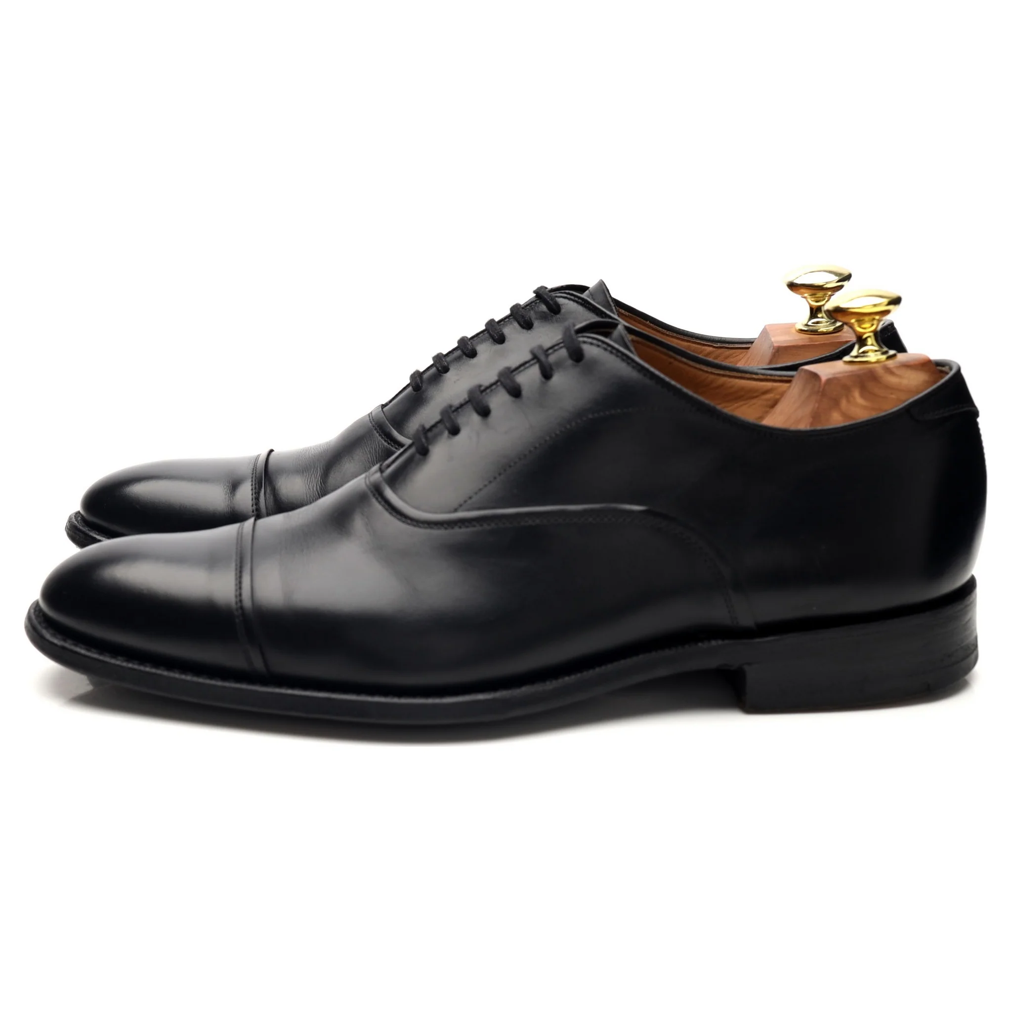 'Buckden' Black Leather Oxford UK 7.5 F - Image 3