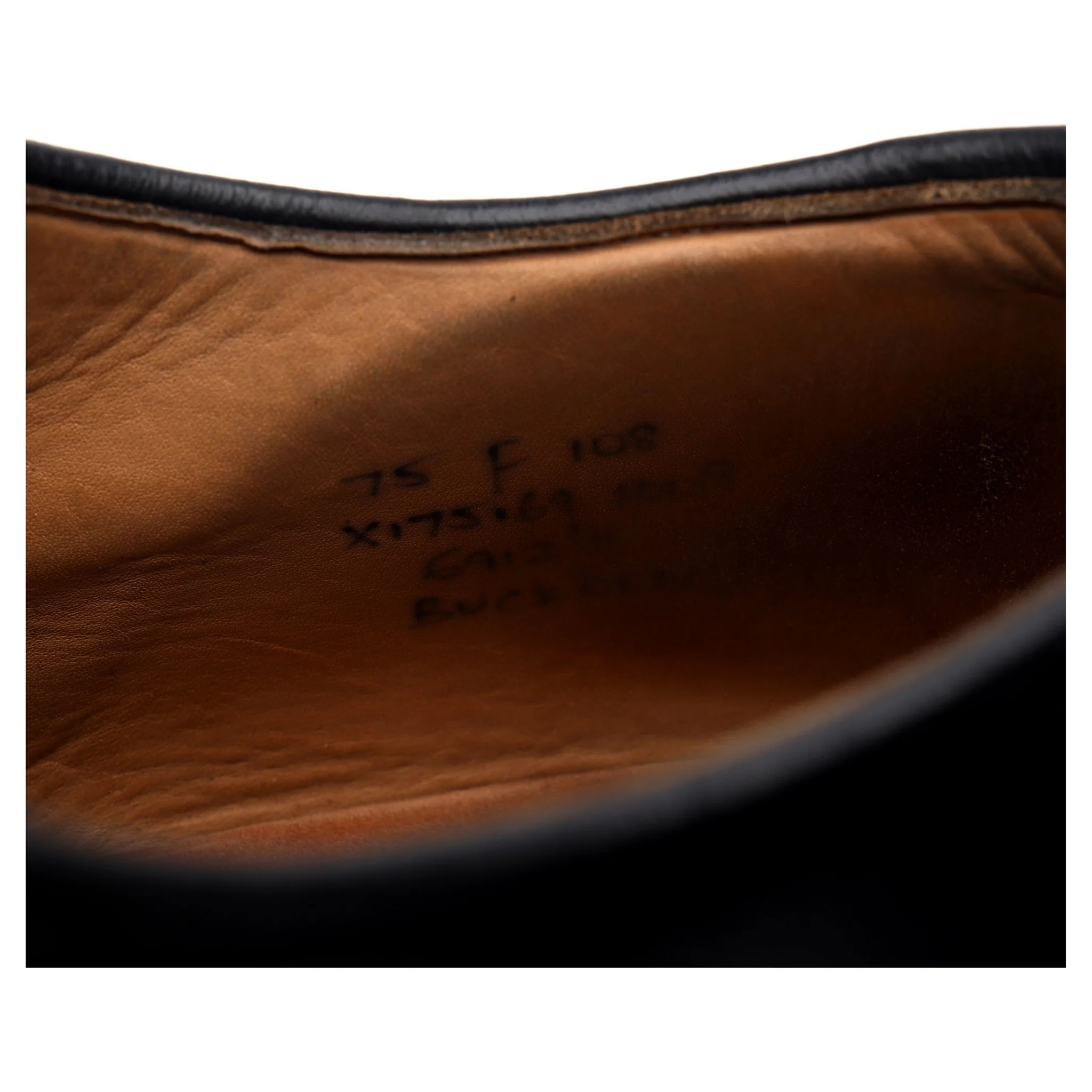 'Buckden' Black Leather Oxford UK 7.5 F - Image 7