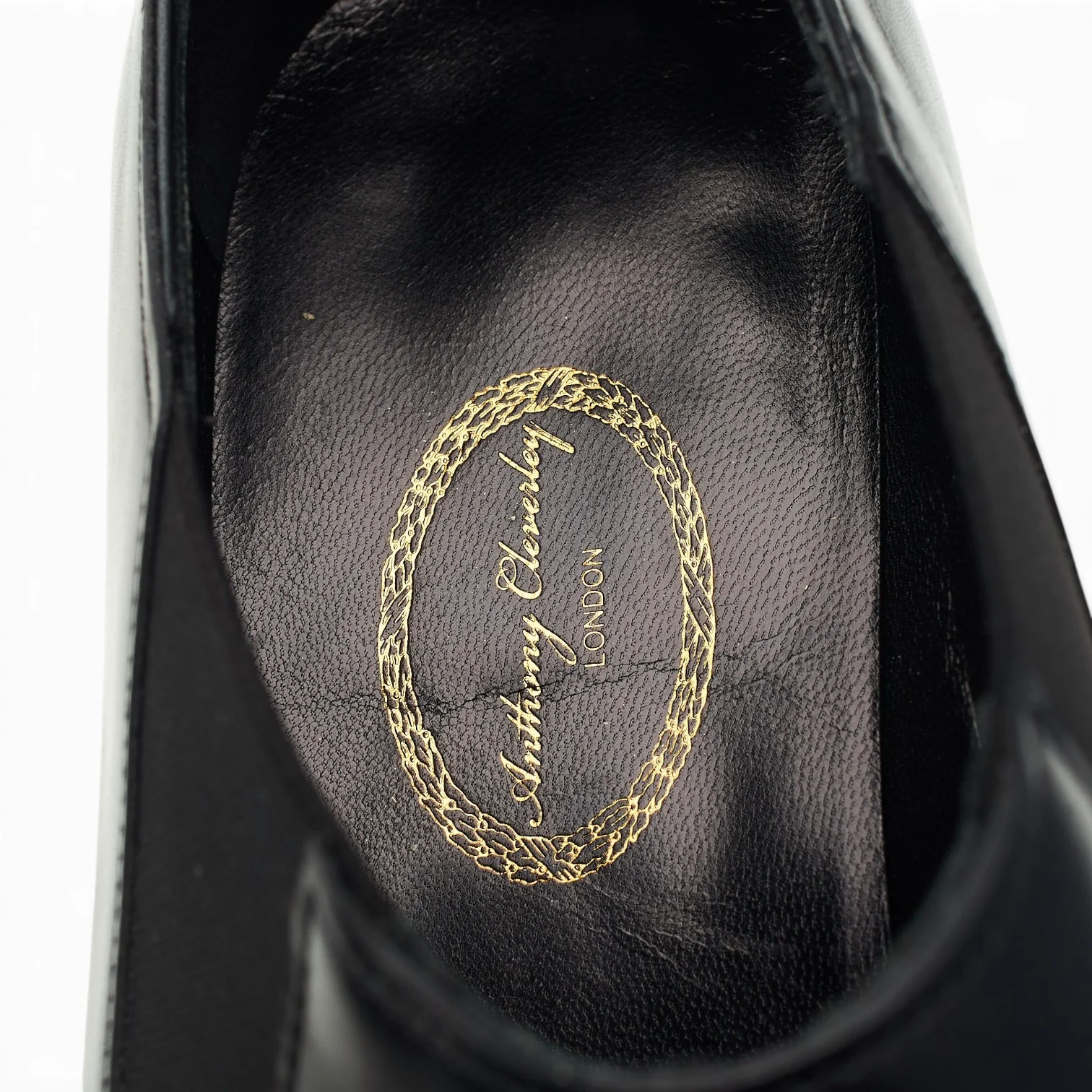'Bulow' Black Leather Slip On Loafers UK 9.5 E - Image 7