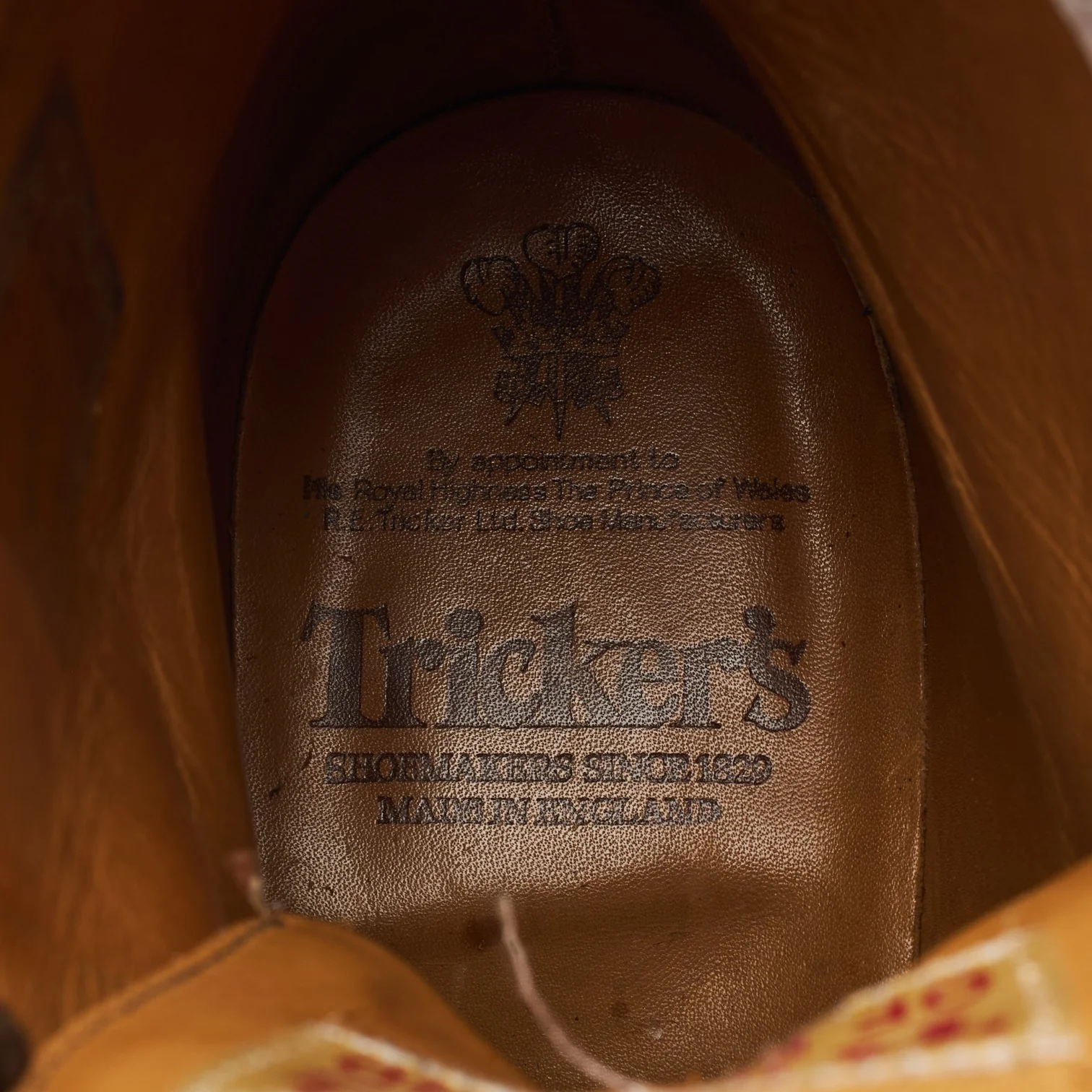'Burford' Tan Brown Leather Boots UK 7.5 - Image 6