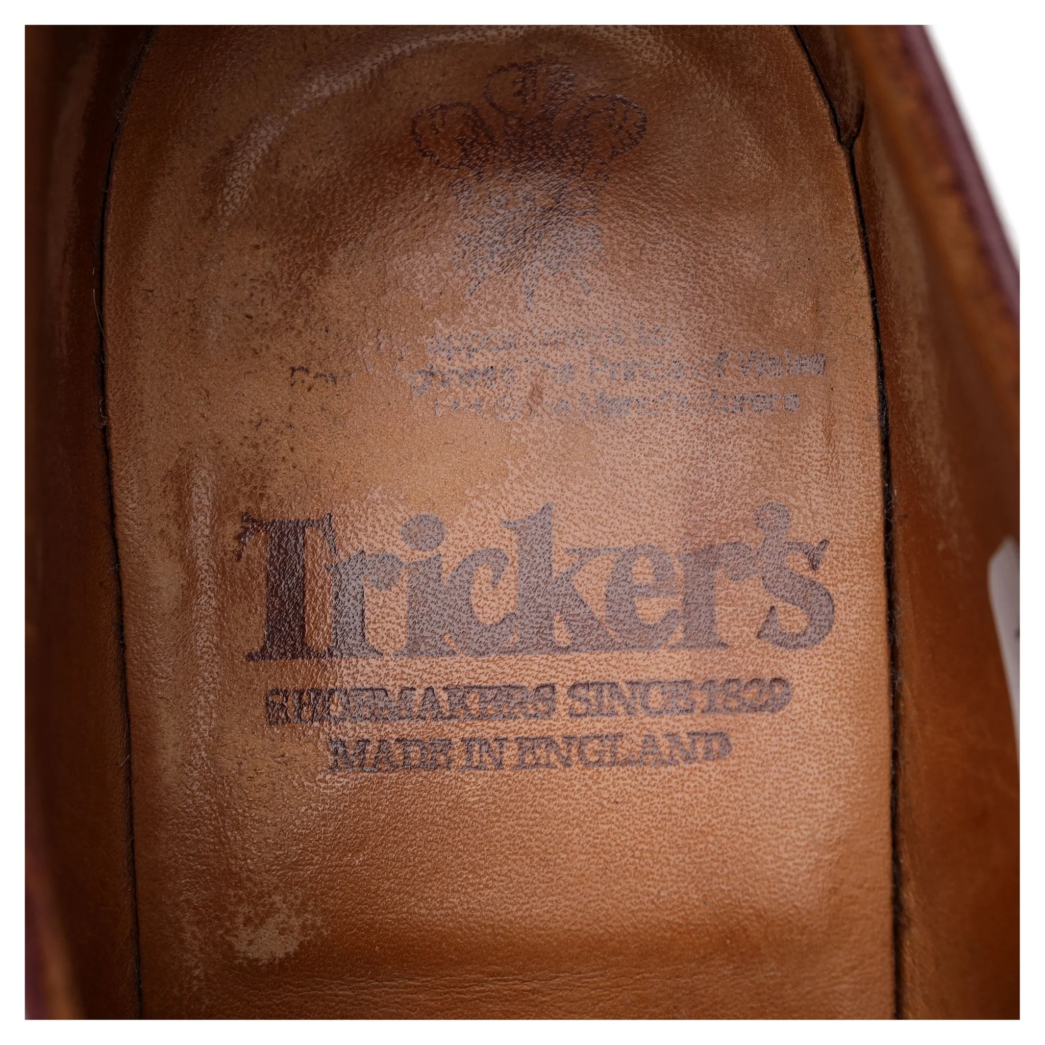 Burgundy Leather Derby UK 7.5 - Image 6