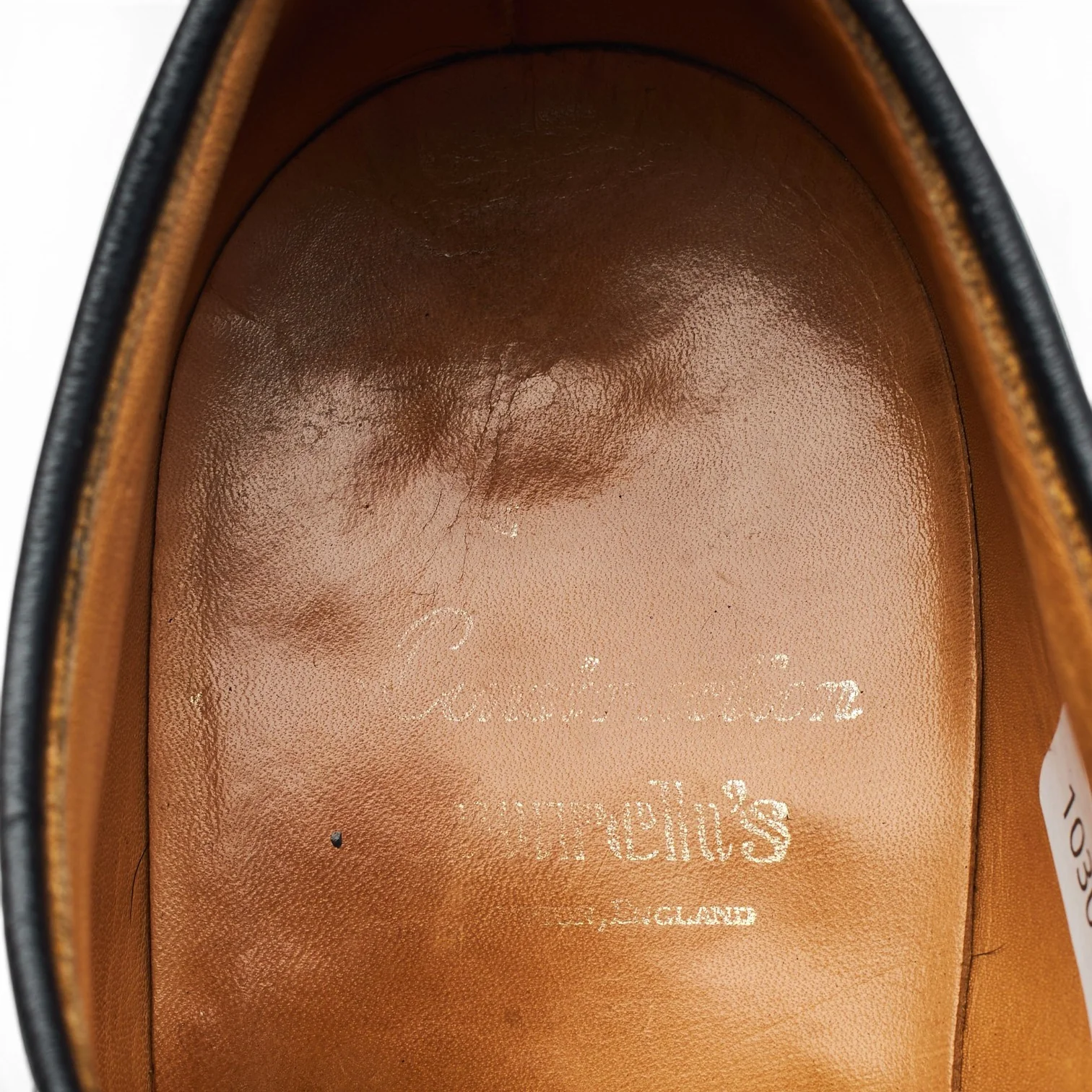 'Burton' Black Leather Oxford Brogues UK 8 G - Image 6