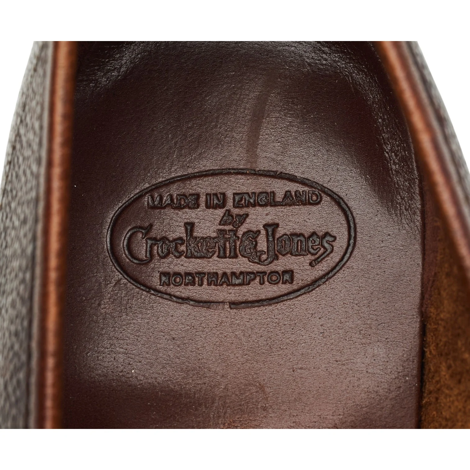 'Cadogan' Dark Brown Grain Leather Loafers UK 6.5 E - Image 6