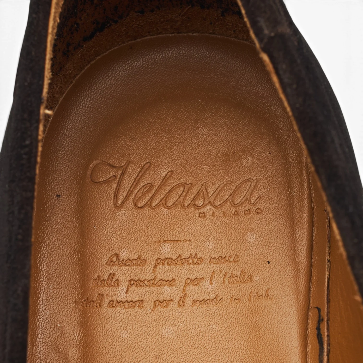 'Cadregatt' Dark Brown Suede Tassel Loafers UK 7.5 EU 41.5 - Image 6