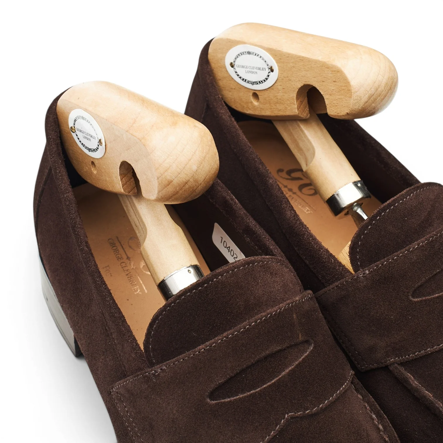 'Cannes' Dark Brown Suede Split Toe Loafer UK 8.5 E - Image 5