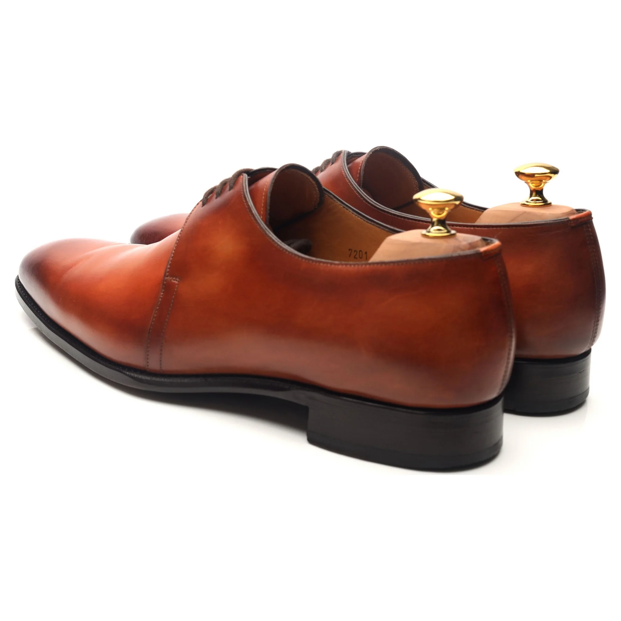 'Michael' Tan Brown Derby UK 12 E - Image 3