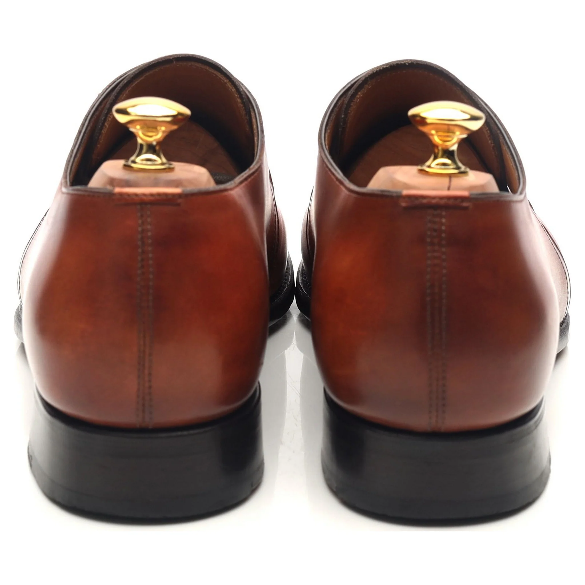 'Michael' Tan Brown Derby UK 12 E - Image 4