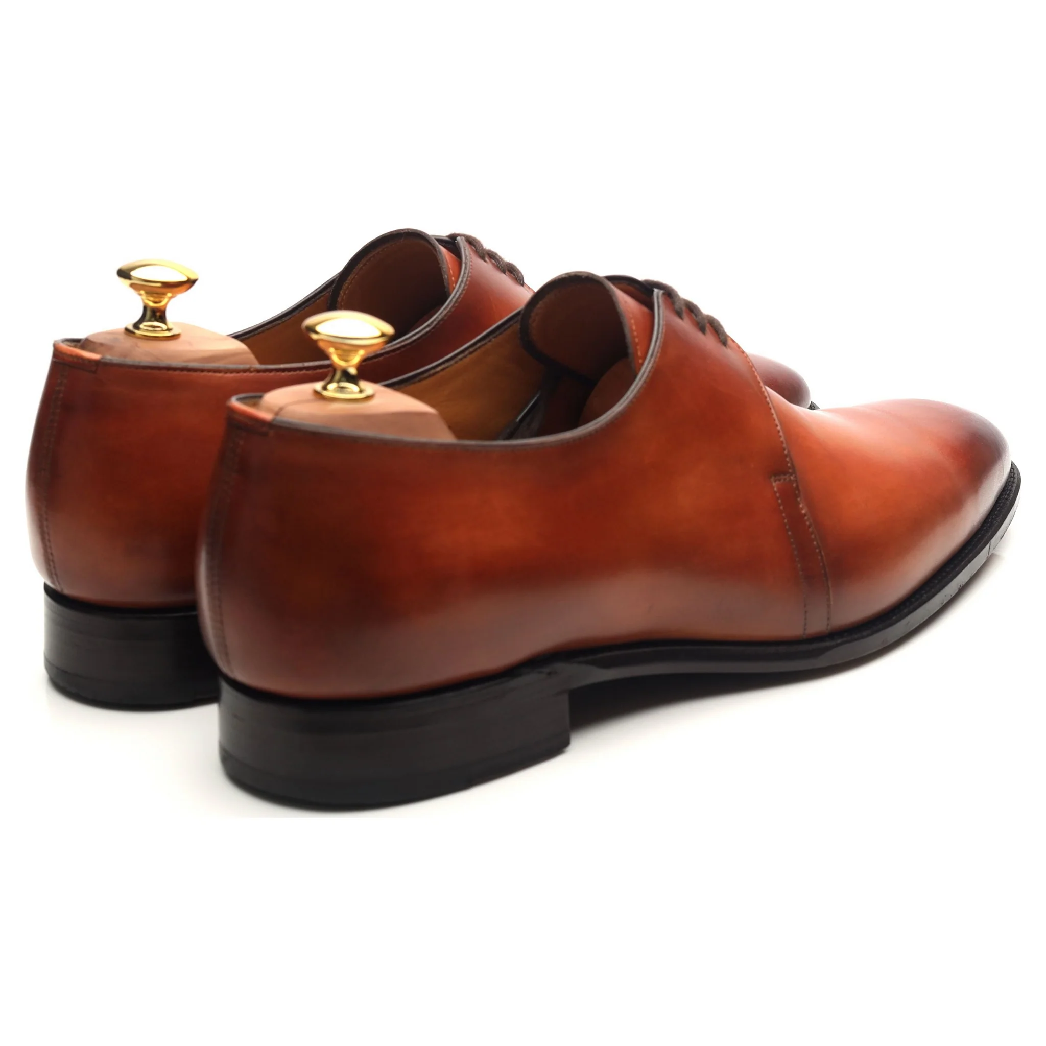 'Michael' Tan Brown Derby UK 12 E - Image 5