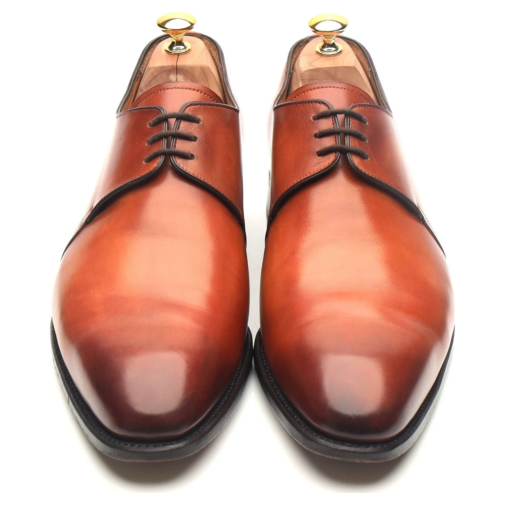 'Michael' Tan Brown Derby UK 12 E - Image 9