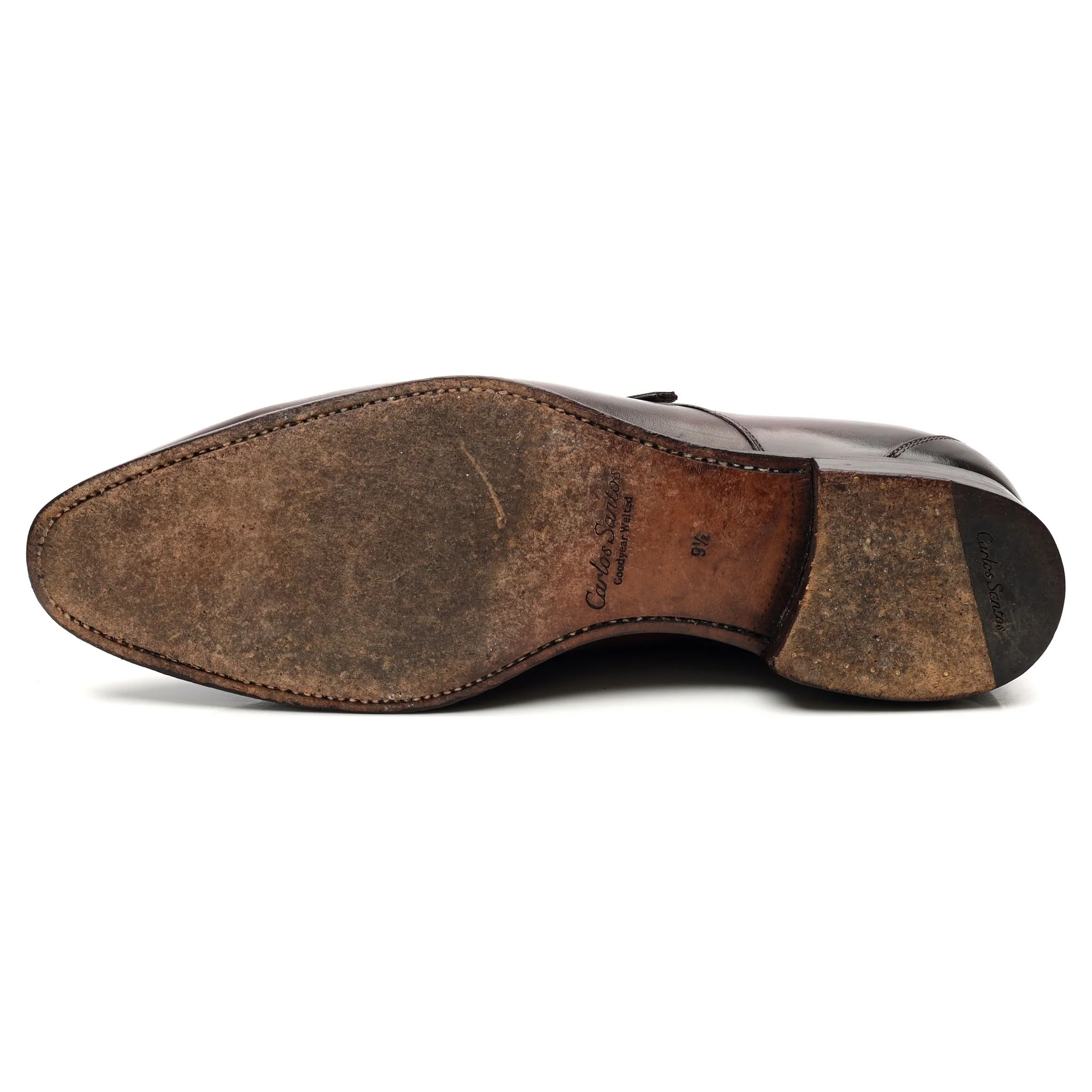 'Gareth' Brown Leather Monk Strap UK 9.5 E - Image 10