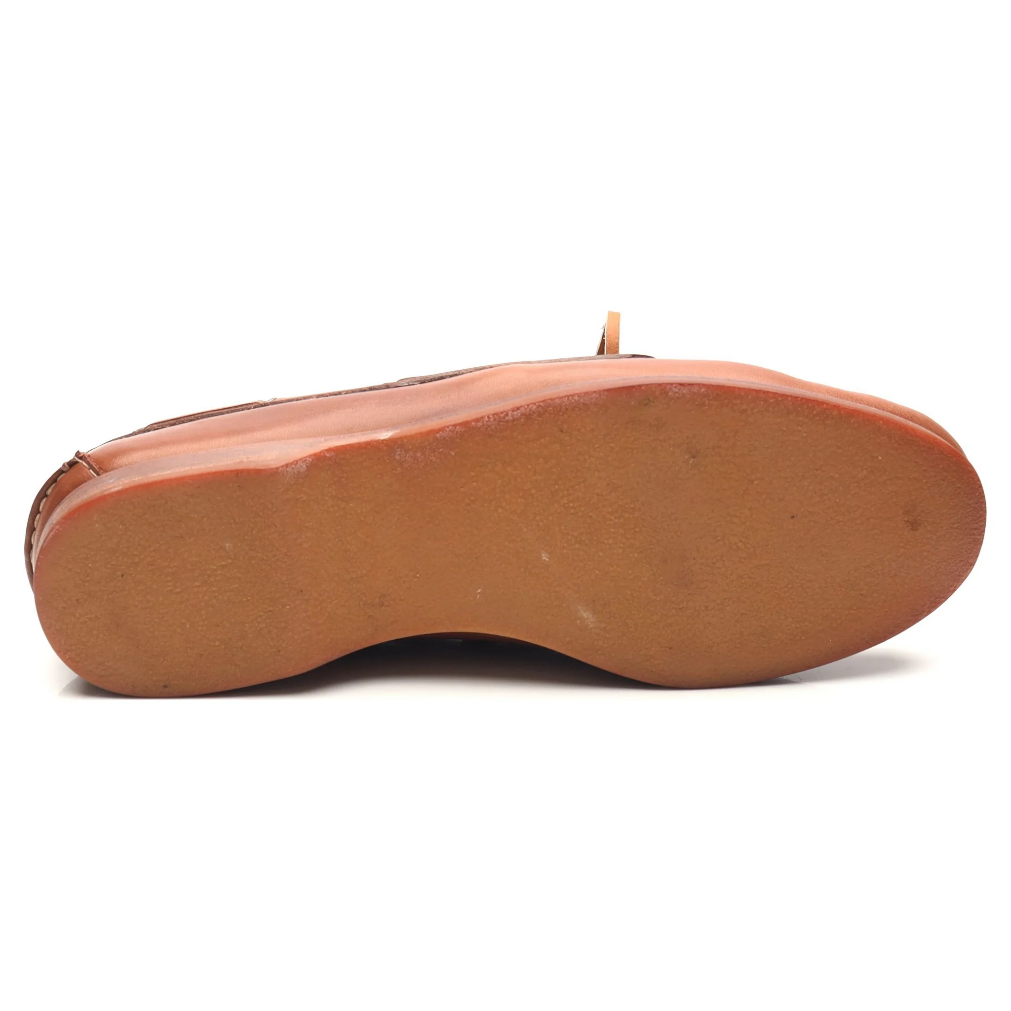 Women's Brown White Deck Shoes UK 4.5 - Image 11