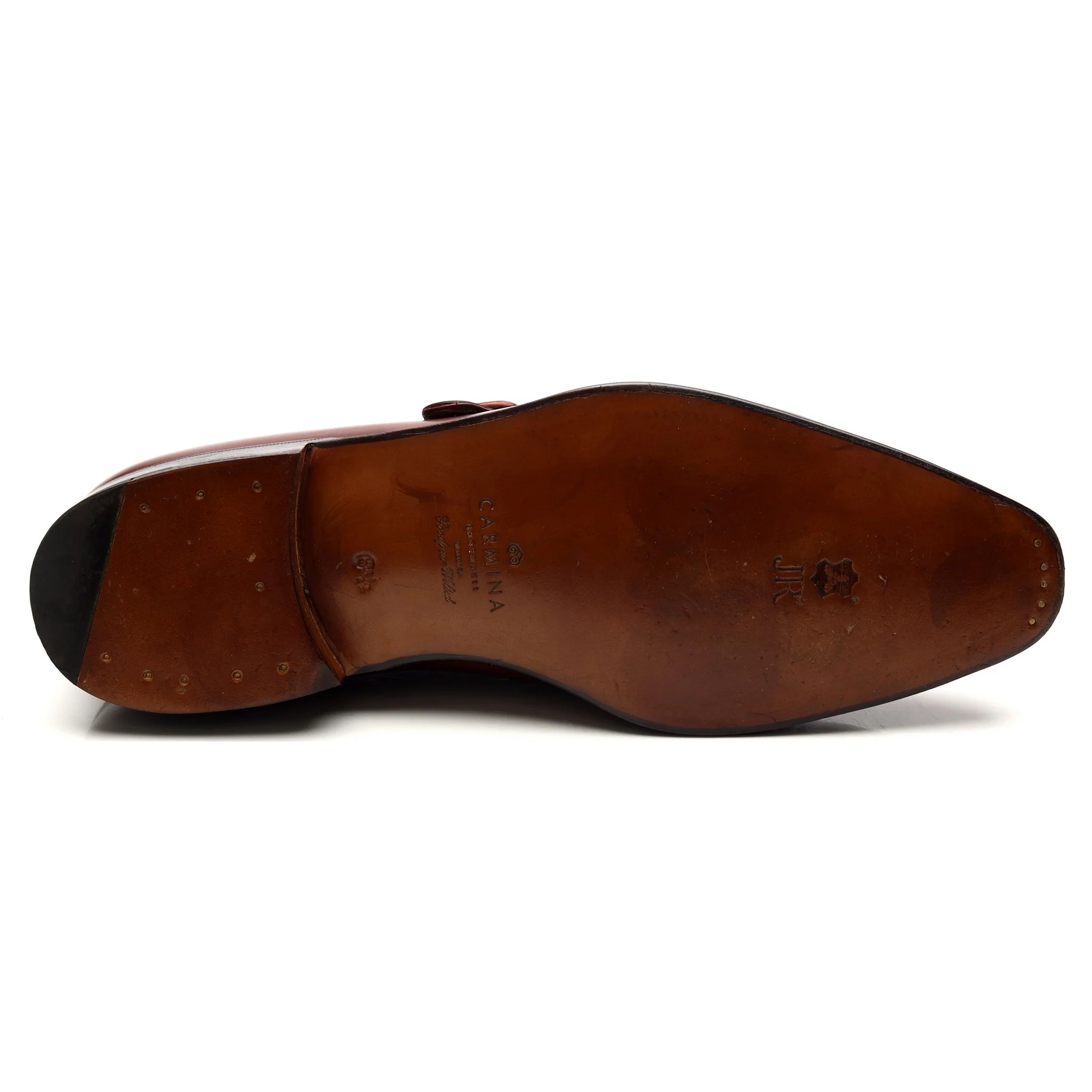 '80180' Red Cordovan Leather Split Toe Monk Strap UK 8.5 EE - Image 11