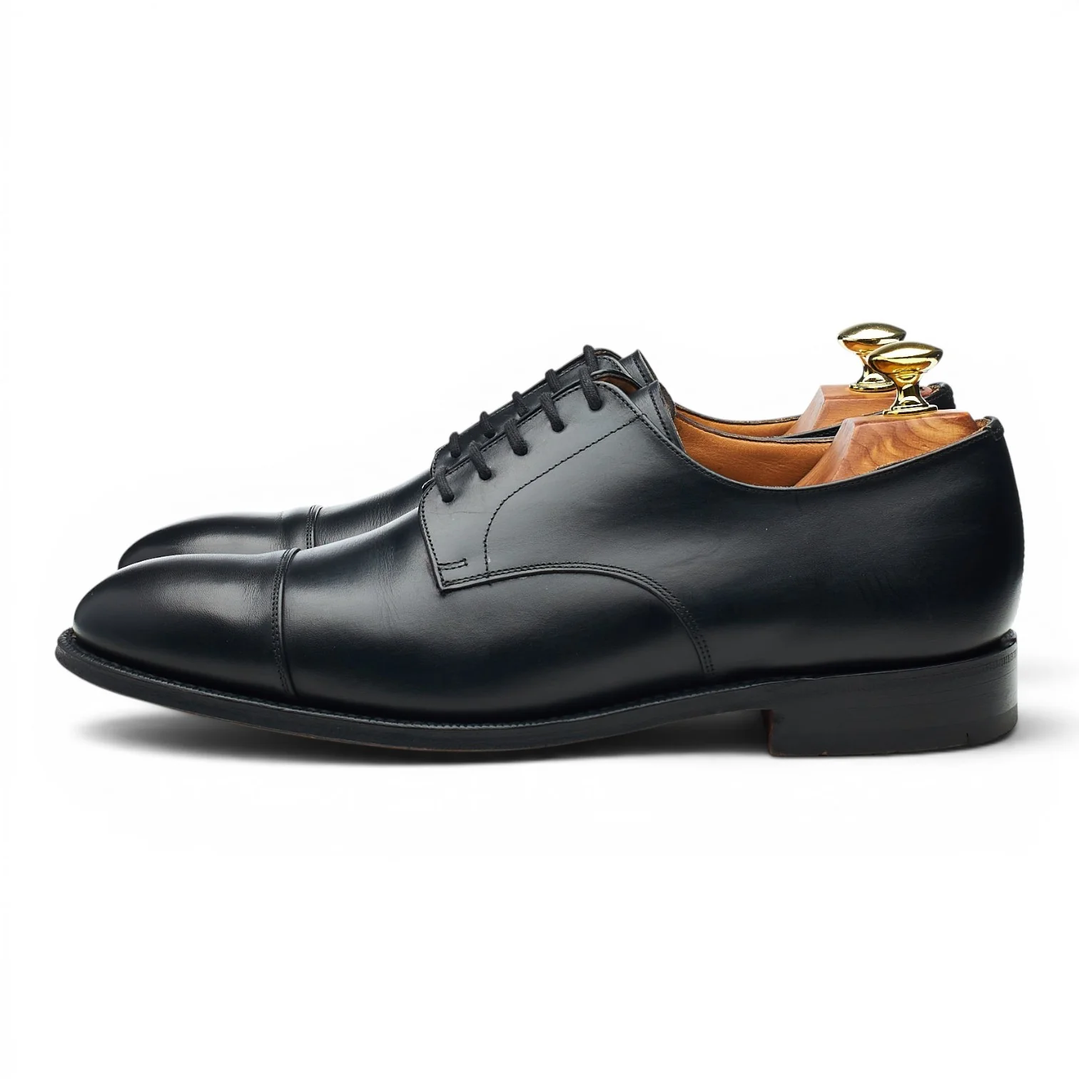 'Cartmel' Black Leather Oxford UK 7 F - Image 3
