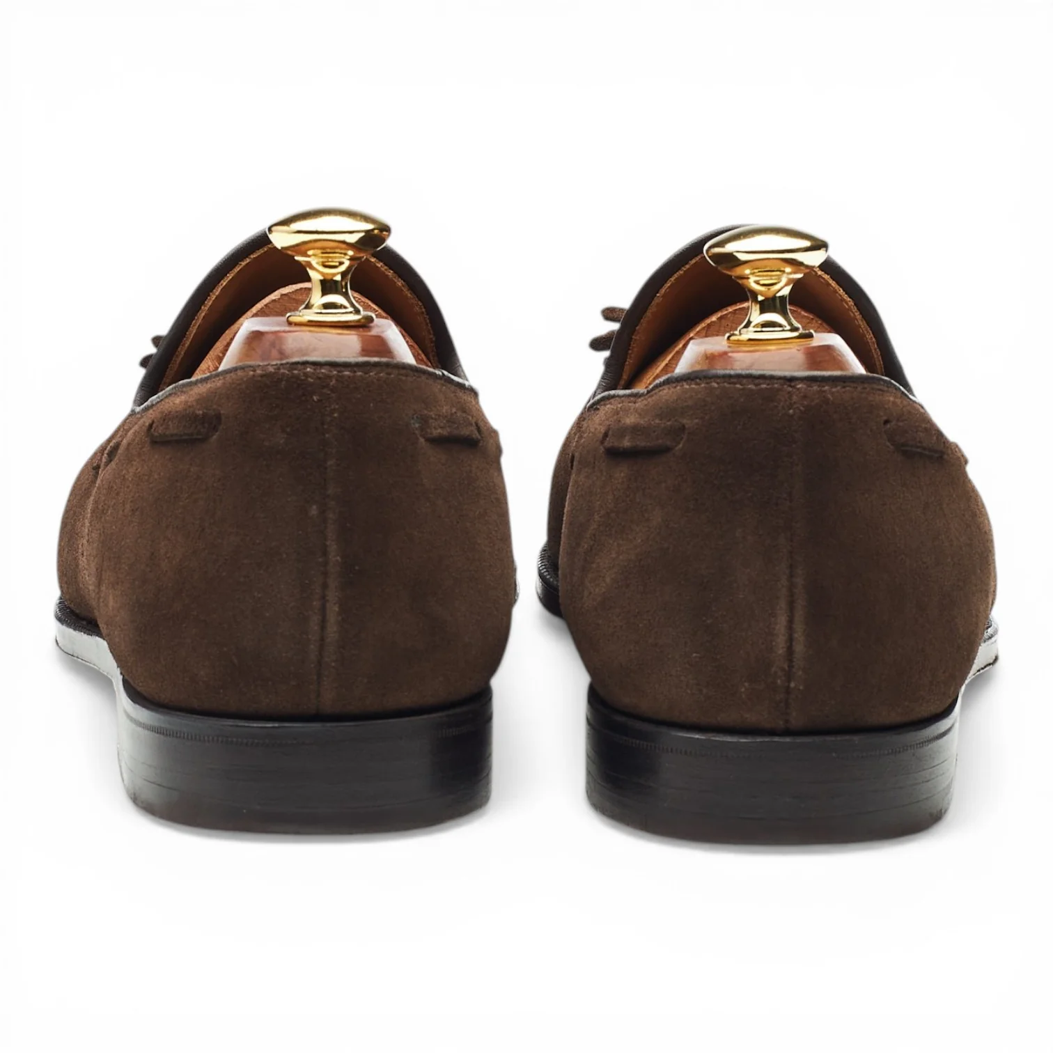 'Cavendish 2' Dark Brown Tassel Loafers UK 9 E - Image 4