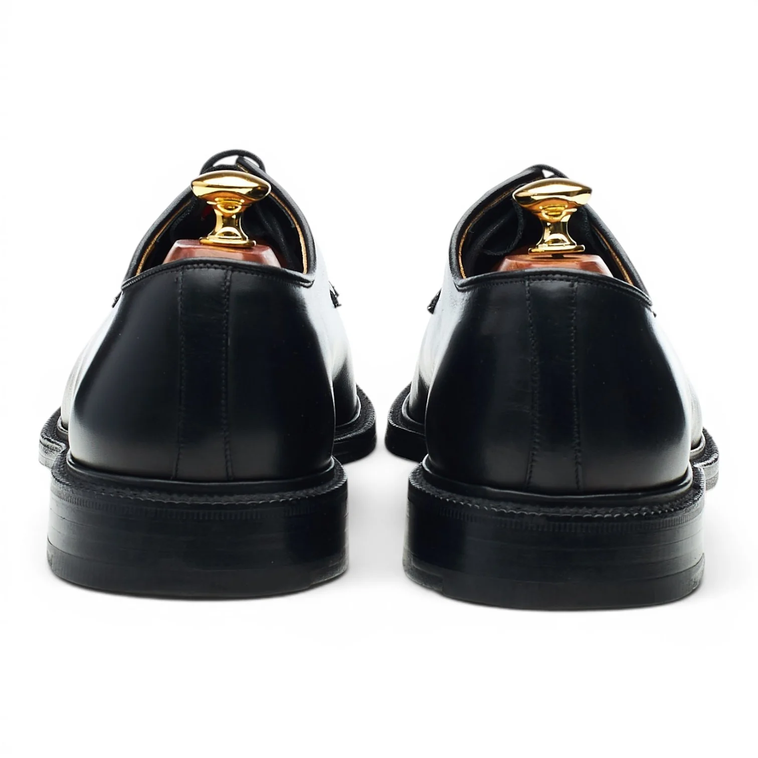 'Chapel' Black Leather Derby UK 9 F - Image 4
