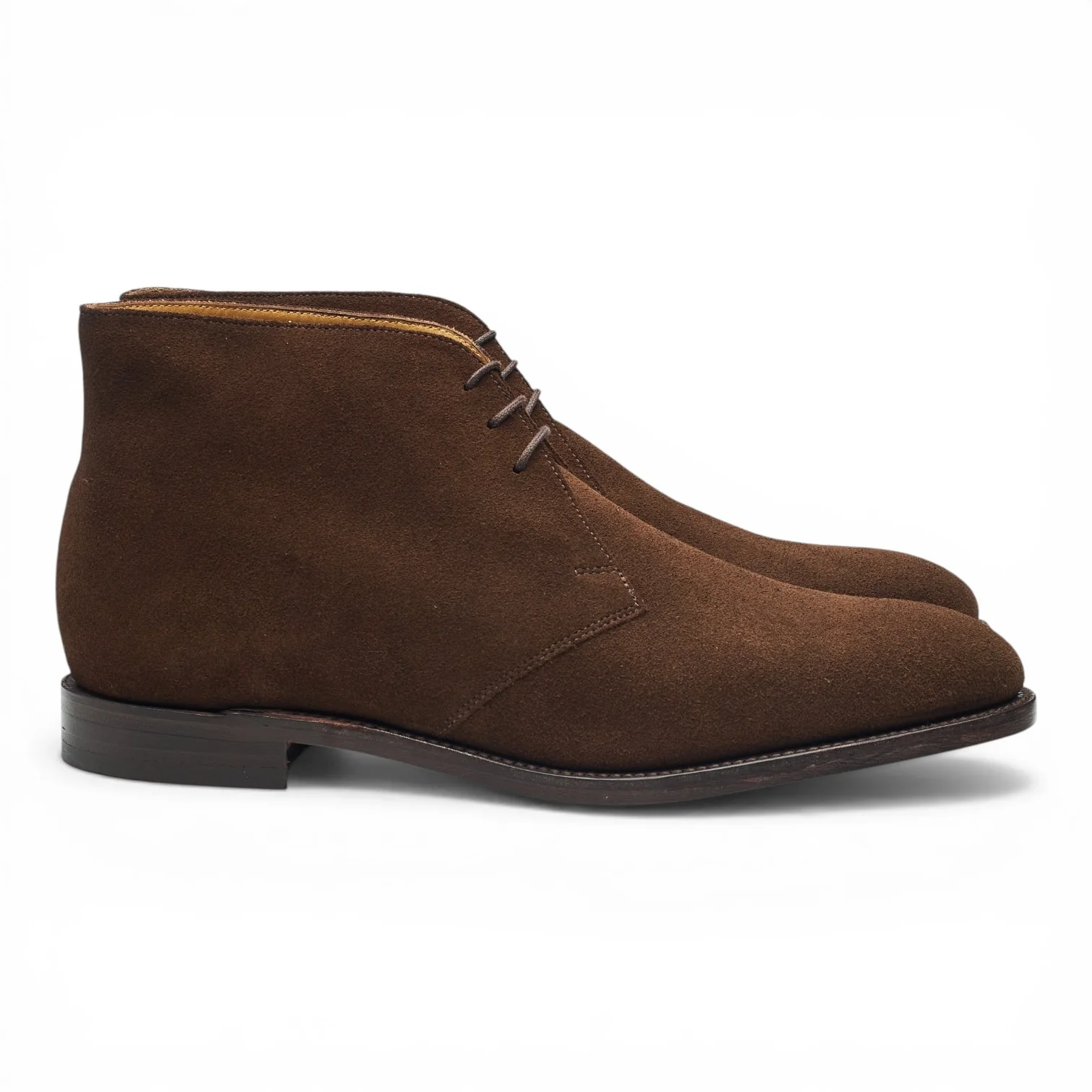 Charles Tyrwhitt Dark Brown Suede Chukka Boots UK 10.5 F