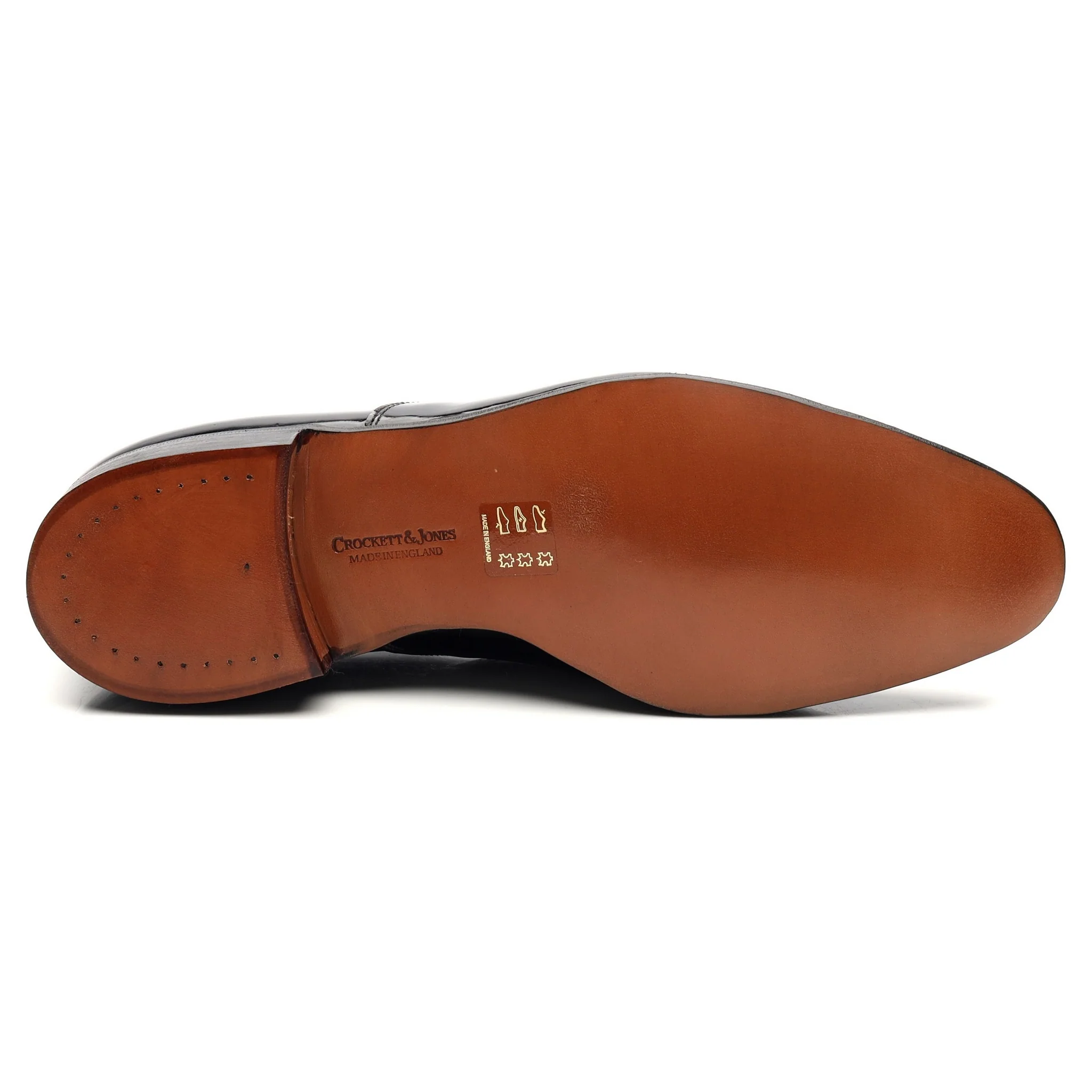 'Cheam' Black Patent Leather Oxford UK 8 E - Image 11