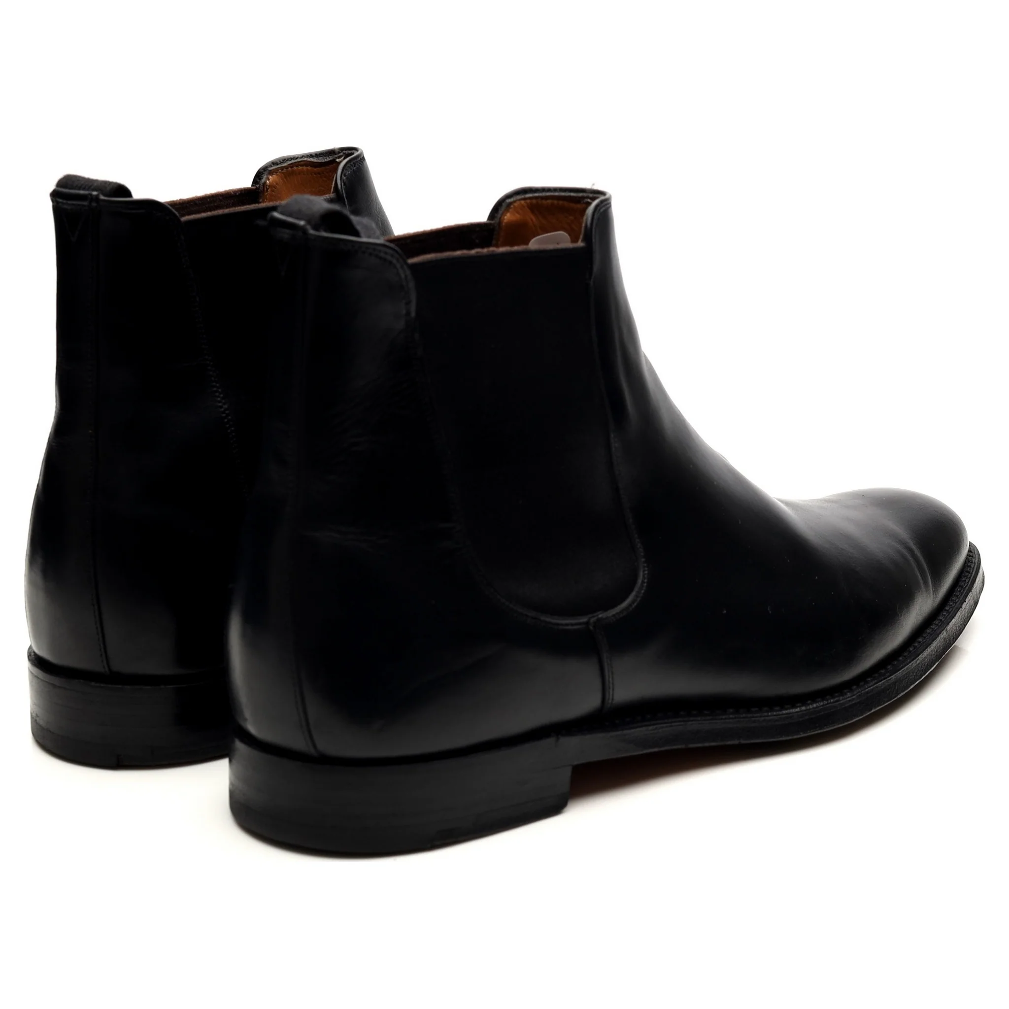 'Threadneedle' Black Leather Chelsea Boots UK 7.5 F - Image 5