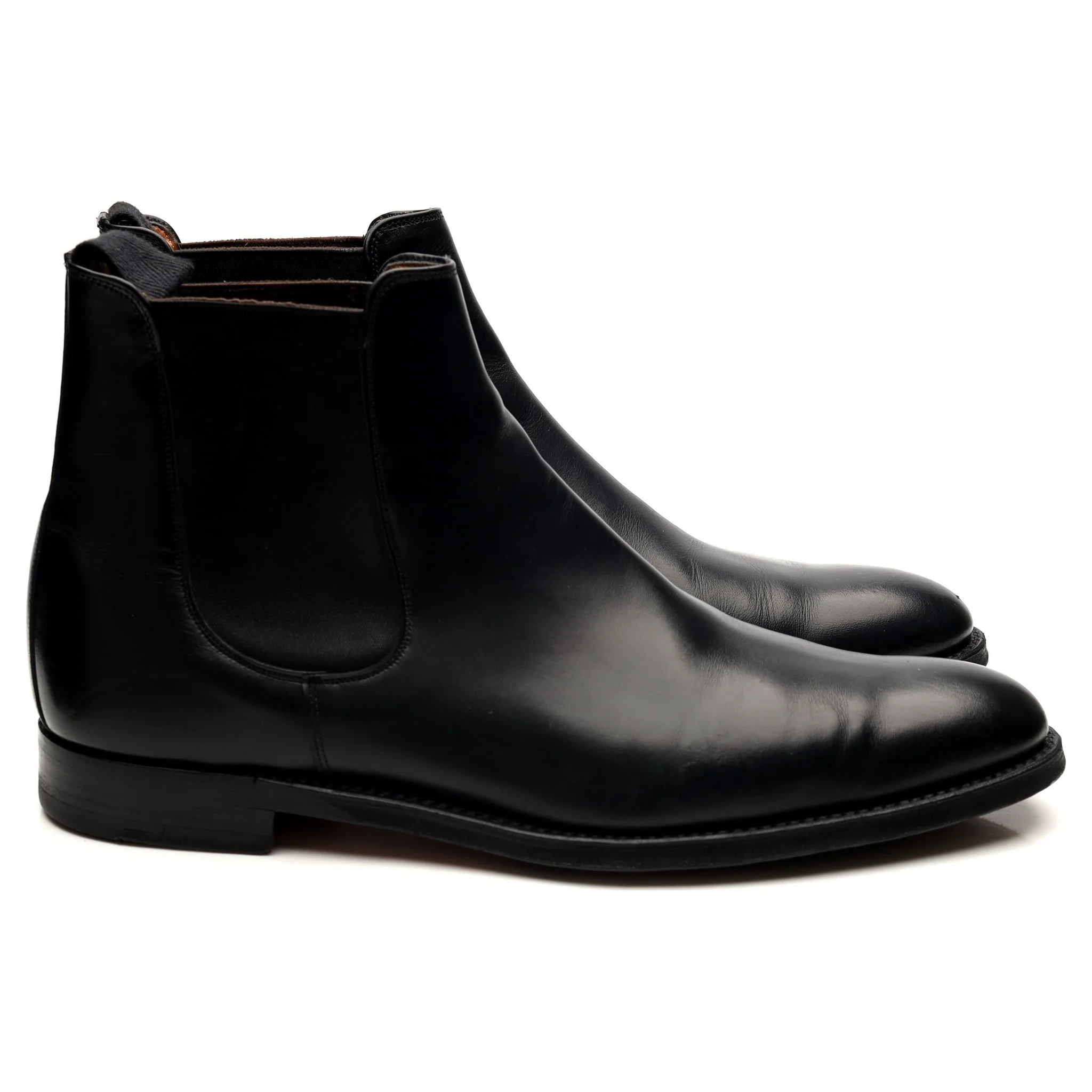 'Threadneedle' Black Leather Chelsea Boots UK 7.5 F - Image 6