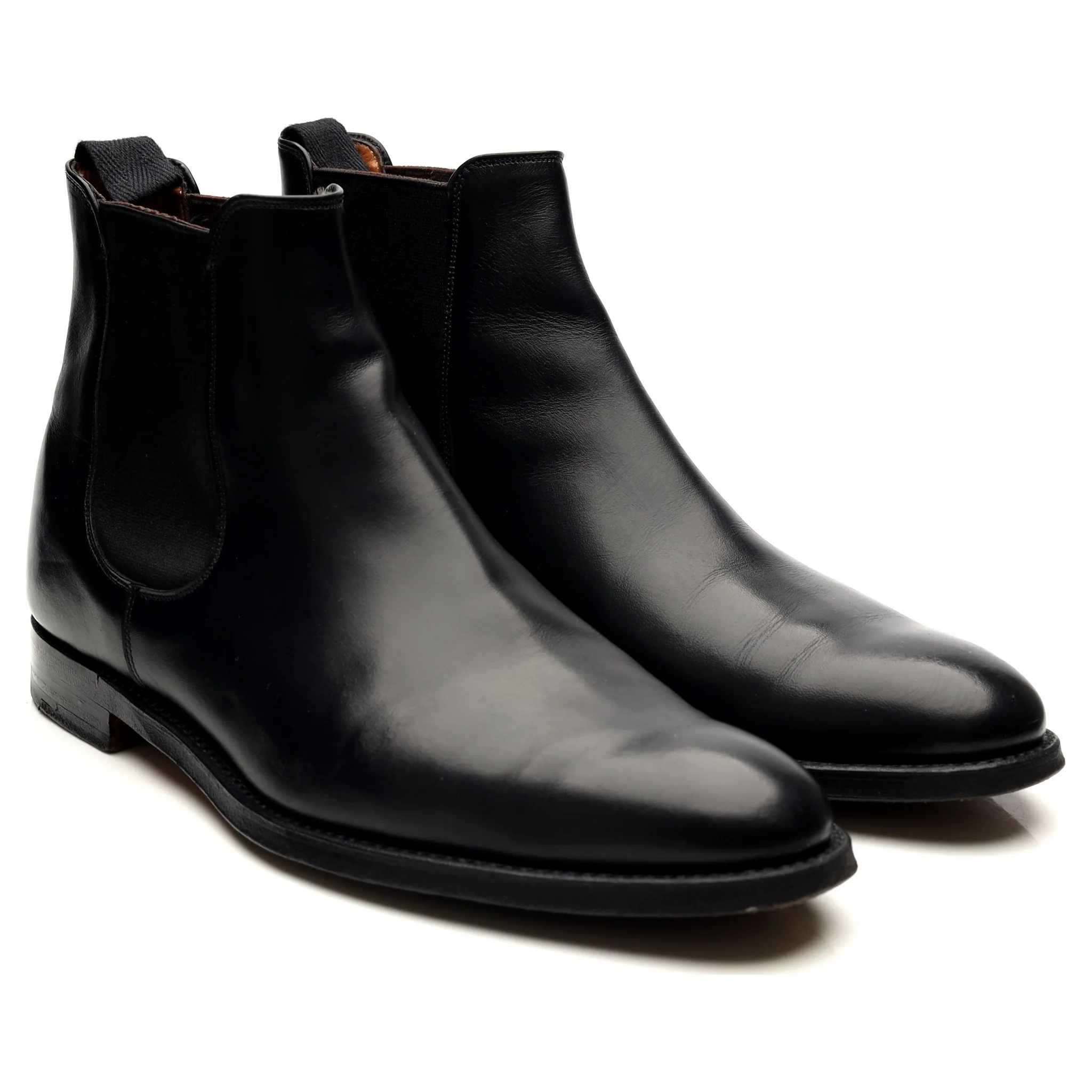 'Threadneedle' Black Leather Chelsea Boots UK 7.5 F - Image 7