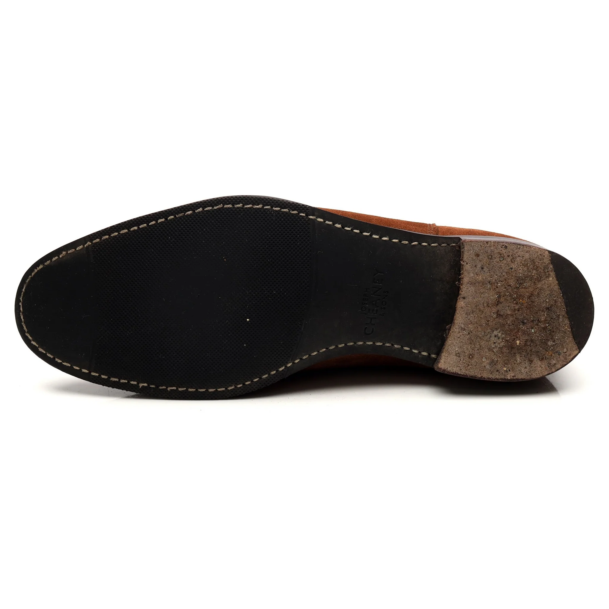 'Godfrey' Snuff Brown Suede Chelsea Boots UK 8.5 F - Image 10