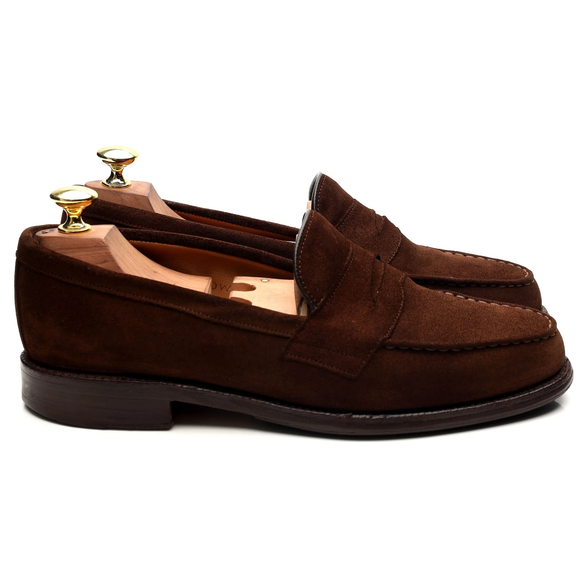 'Howard' Brown Leather Loafers UK 7 F - Image 6