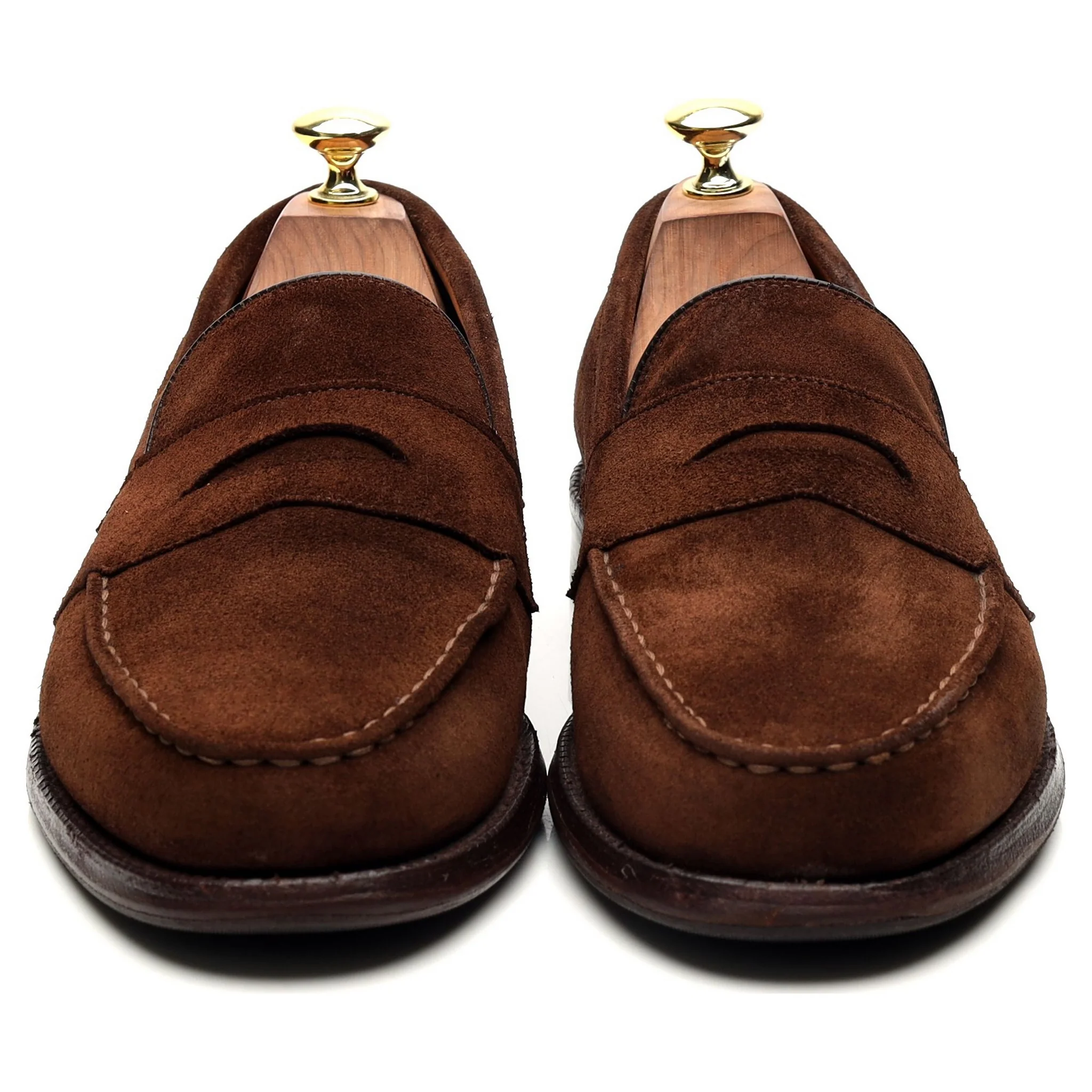 'Howard' Brown Leather Loafers UK 7 F - Image 8