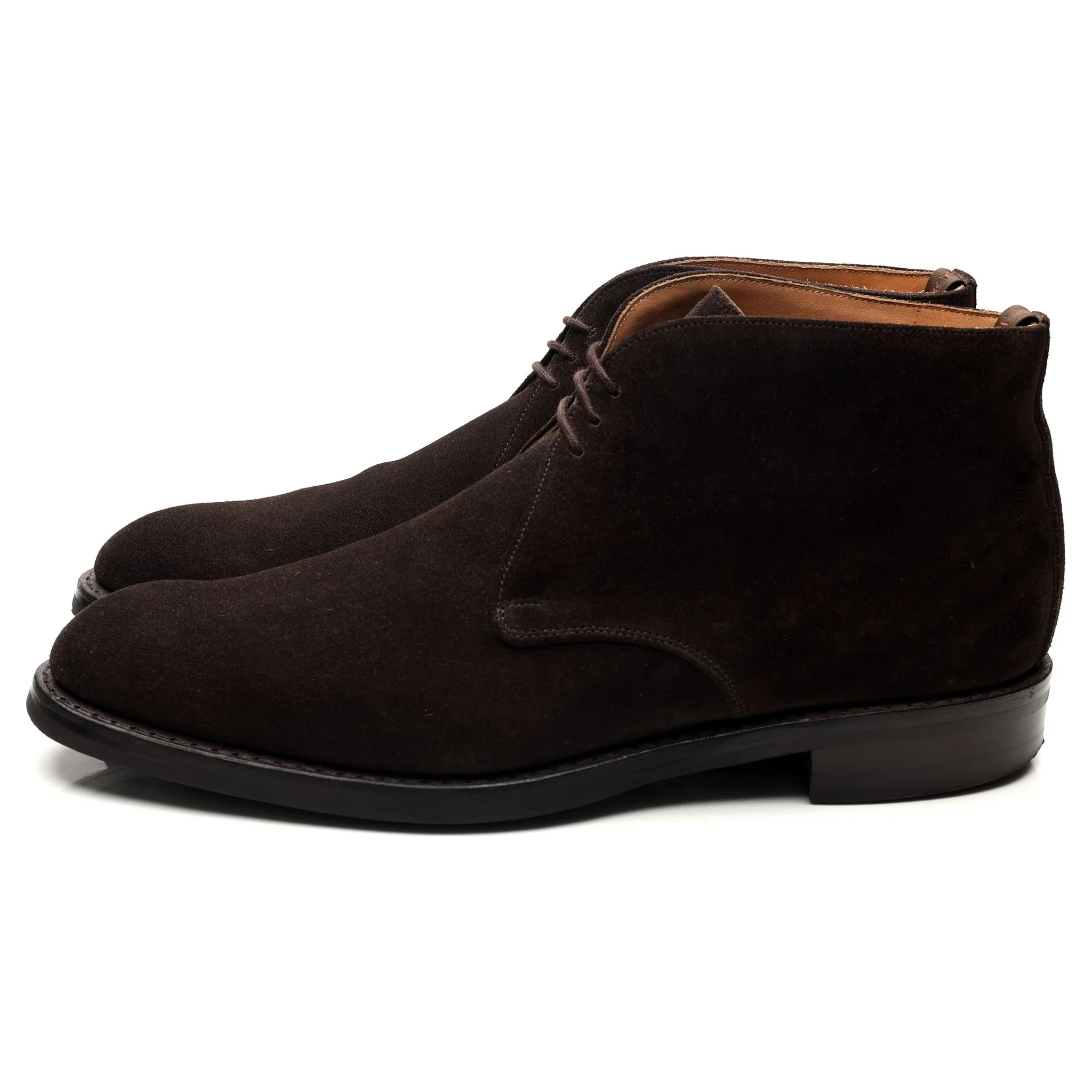 'Jackie III' Dark Brown Suede Chukka Boots UK 9.5 F - Image 2