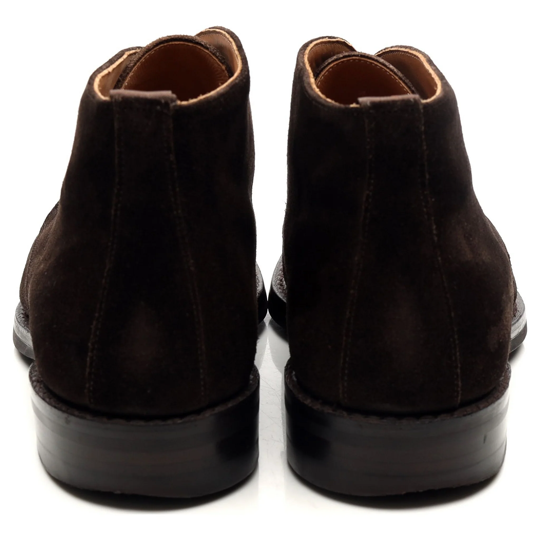 'Jackie III' Dark Brown Suede Chukka Boots UK 9.5 F - Image 4