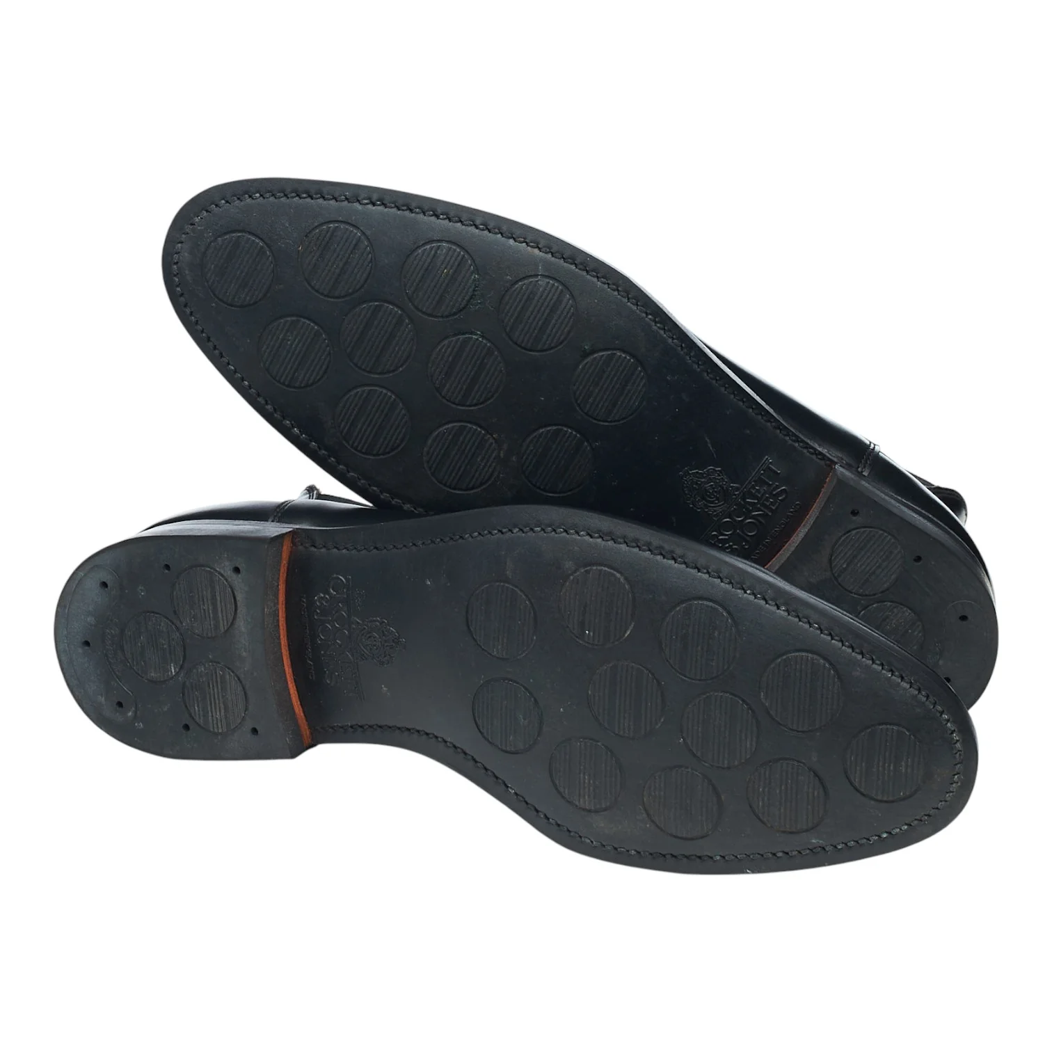 'Chelsea 8' Black Leather Chelsea Boots UK 6.5 E - Image 5