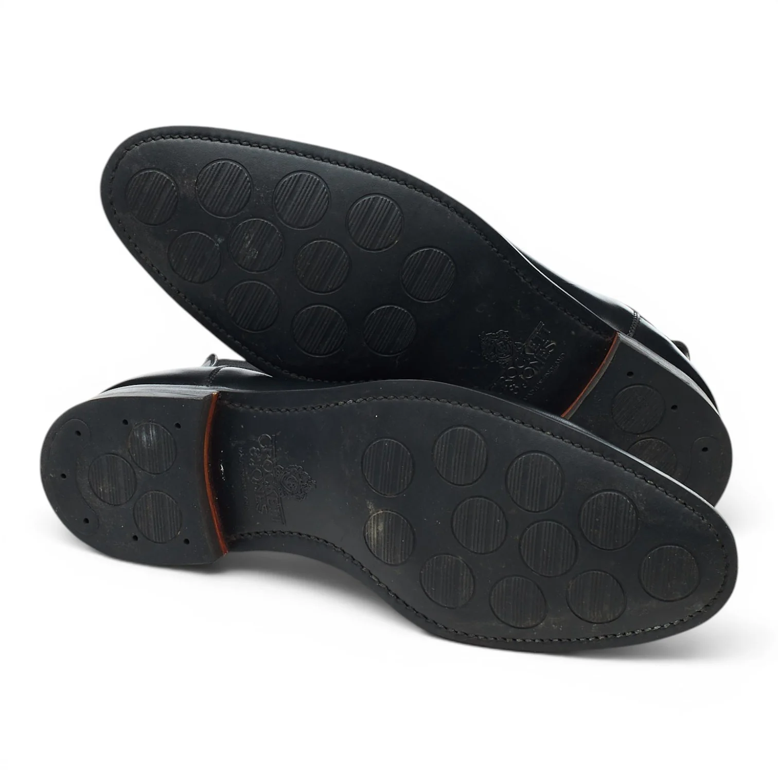 'Chelsea 8' Black Leather Chelsea Boots UK 7.5 E - Image 5