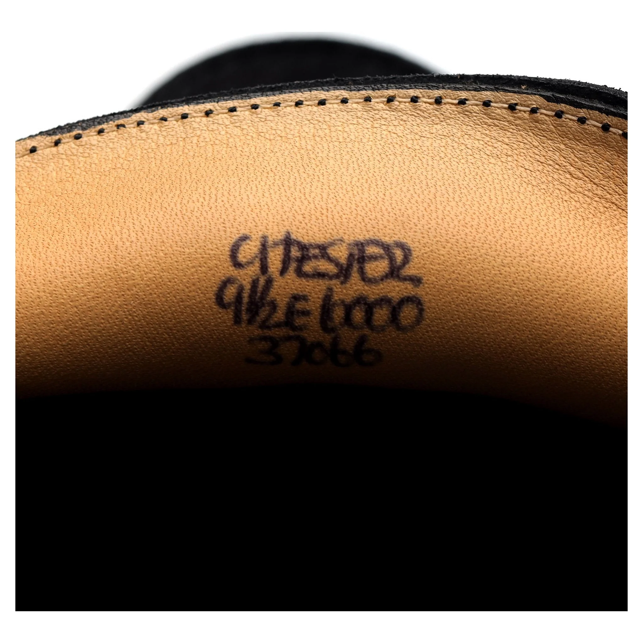 'Chester' Black Suede Loafers UK 9.5 E - Image 7
