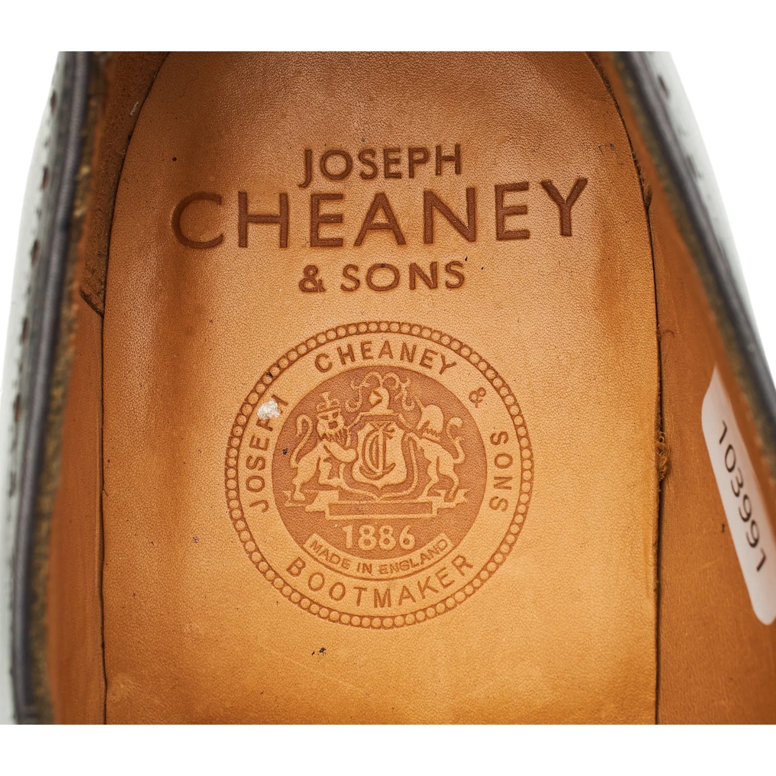 'Chester' Dark Grey Leather Brogue Slip On Loafers UK 6.5 F - Image 6