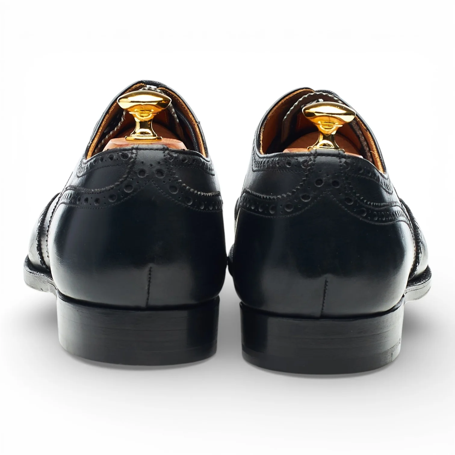 'Chetwynd' Black Leather Oxford Brogues UK 11.5 E - Image 4