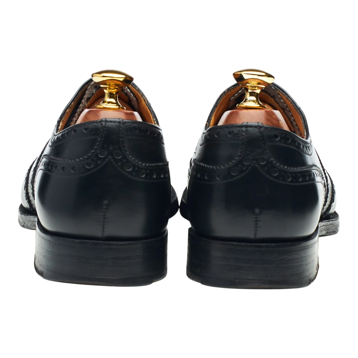 'Chetwynd' Black Leather Oxford Brogues UK 6.5 F - Image 4