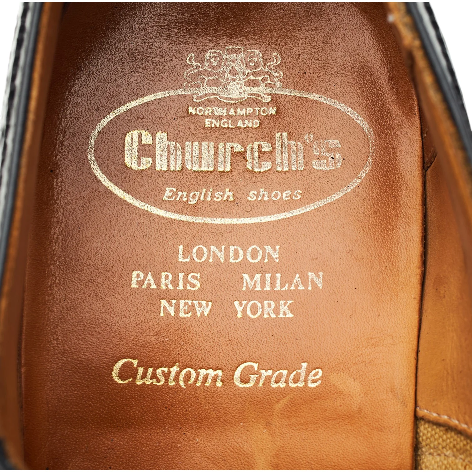 'Chetwynd' Black Leather Oxford Brogues UK 7 G - Image 7