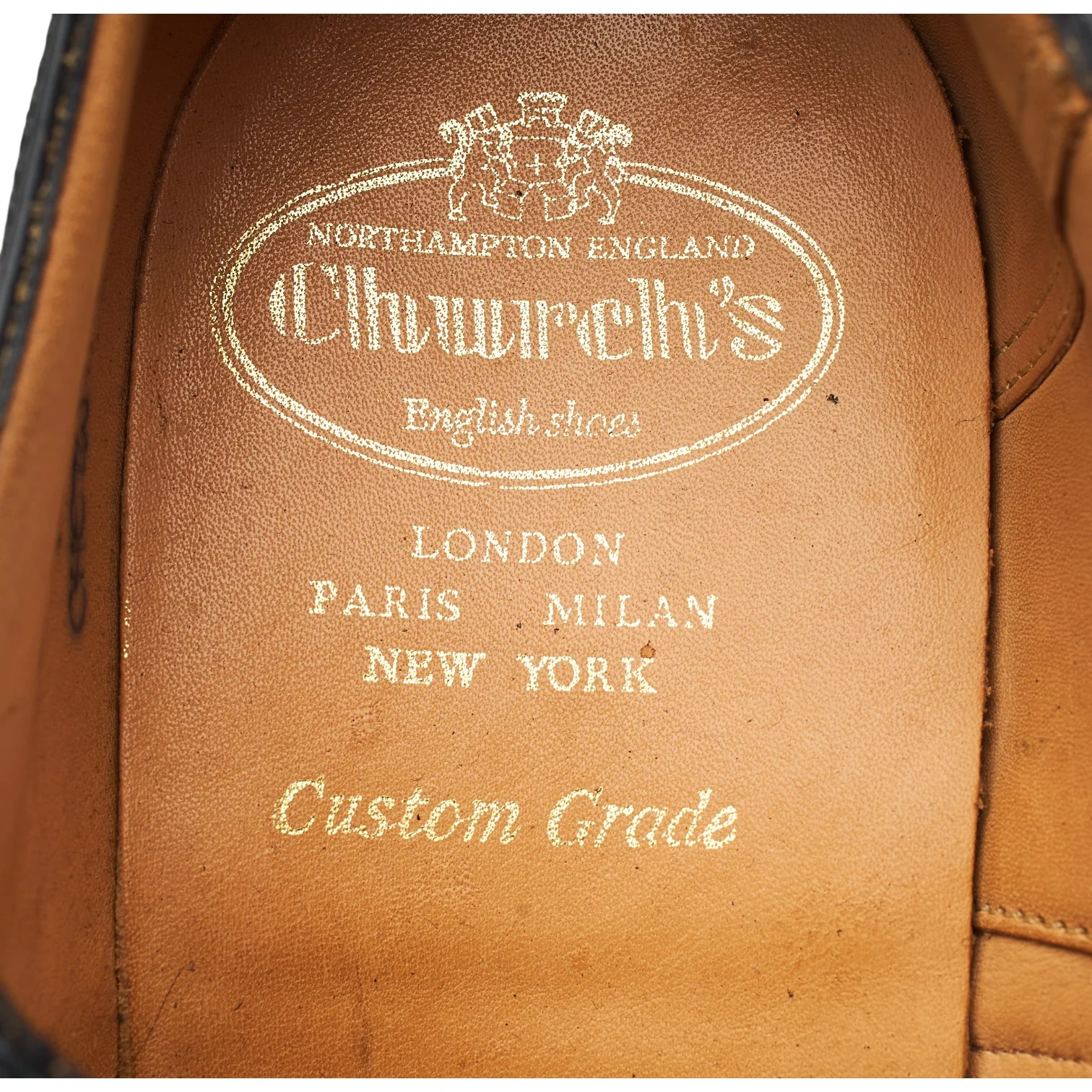 'Chetwynd' Black Leather Oxford Brogues UK 8.5 G - Image 6