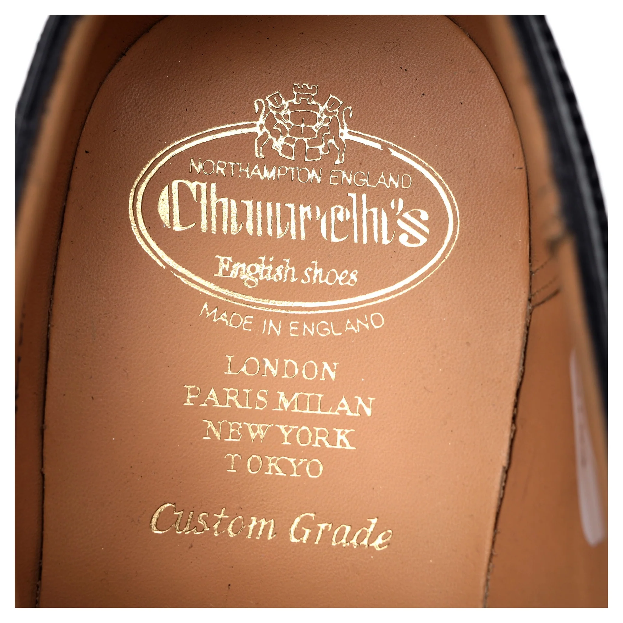 'Chetwynd' Black Leather Brogues UK 9.5 G - Image 12