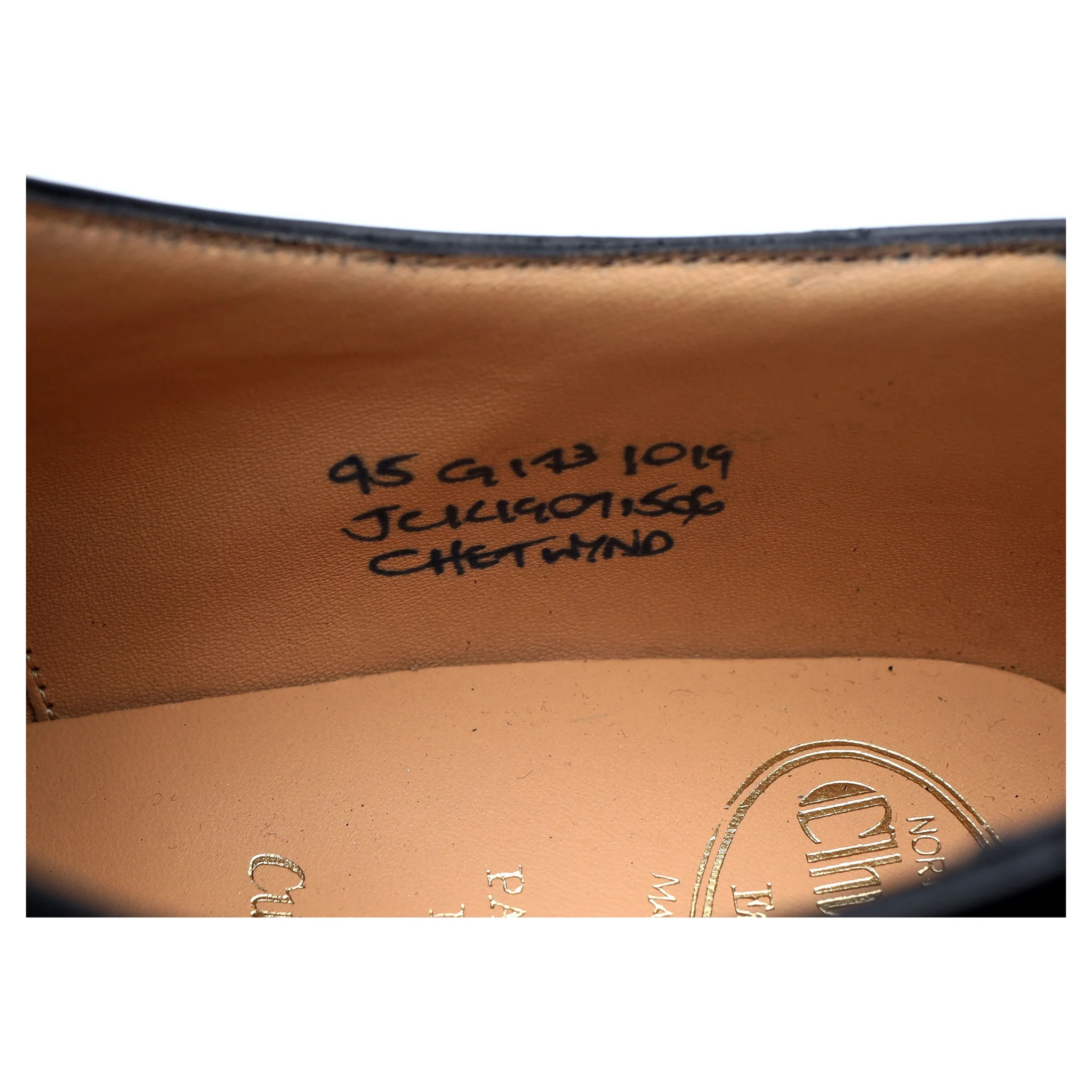 'Chetwynd' Black Leather Brogues UK 9.5 G - Image 13