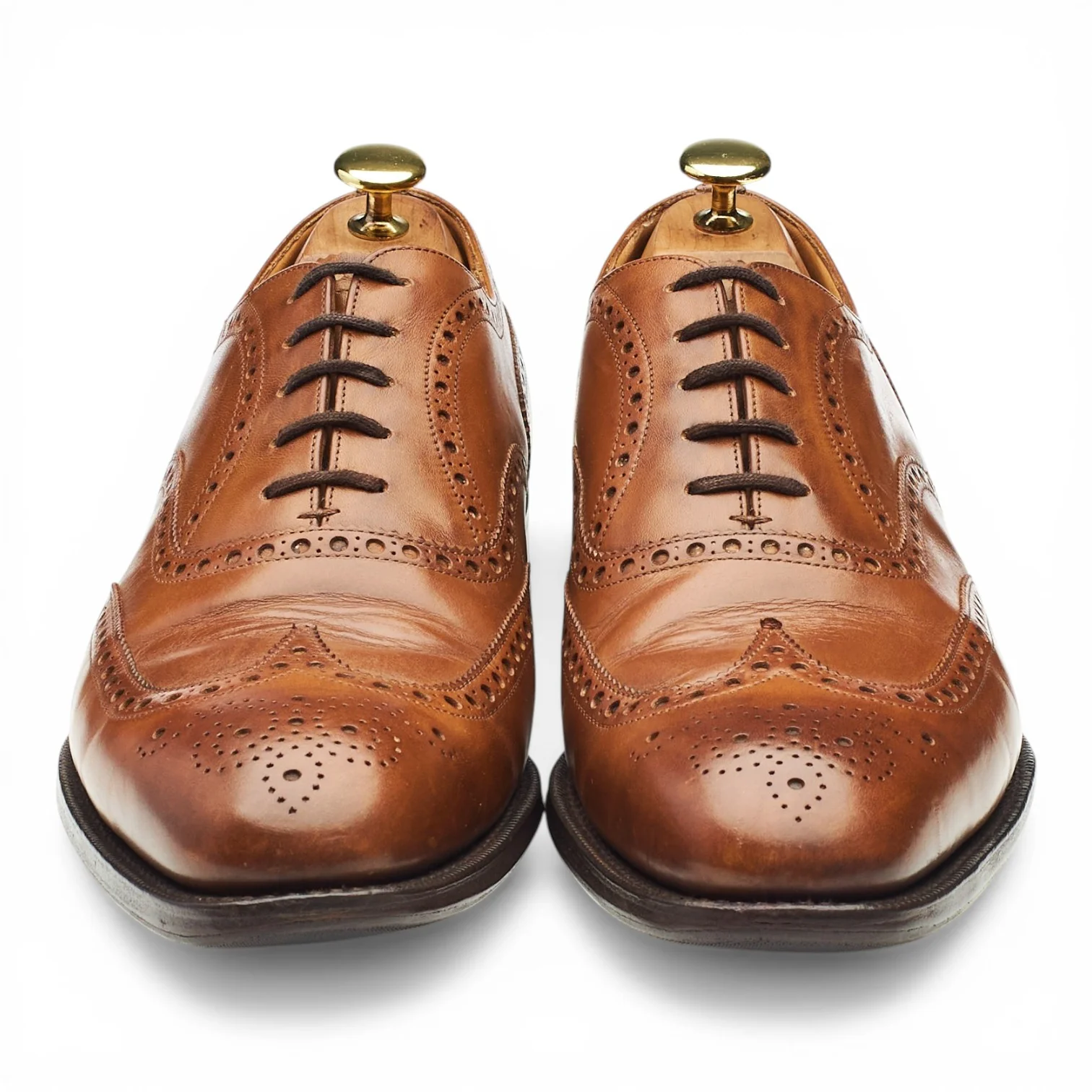'Chetwynd' Brown Leather Oxford Brogues UK 8.5 G - Image 2
