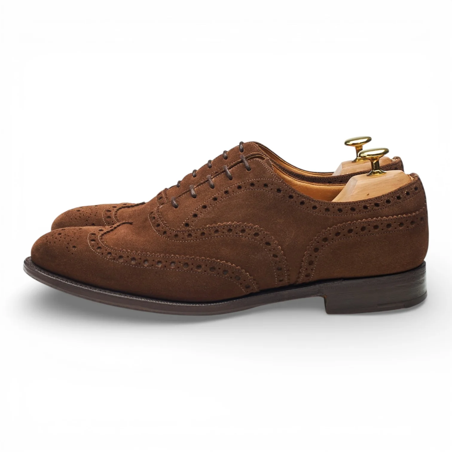 'Chetwynd' Brown Suede Oxford Brogues UK 8 G - Image 3