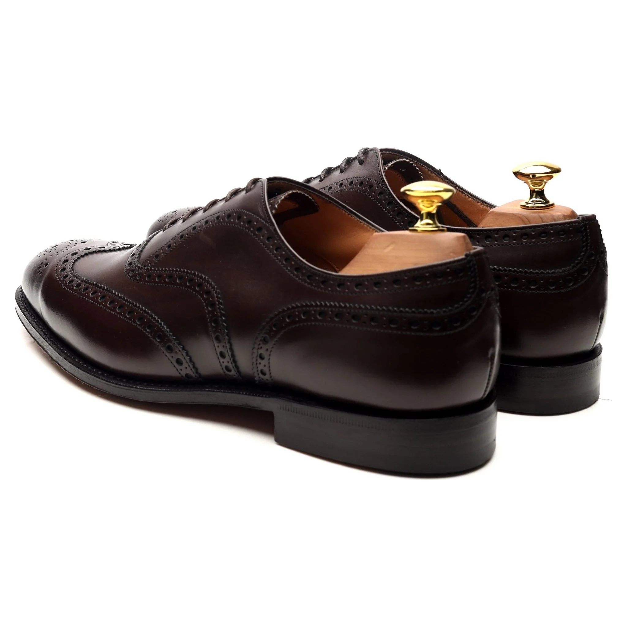 'Chetwynd' Dark Brown Leather Brogues UK 8 G - Image 3