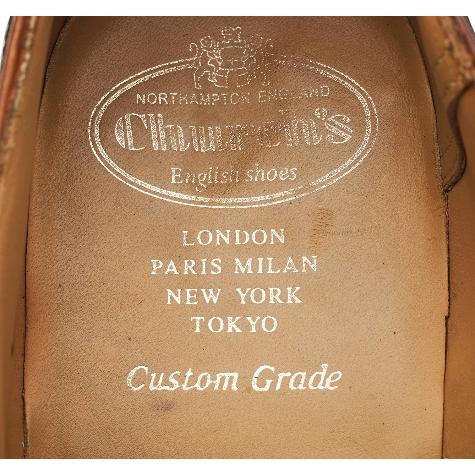 'Chetwynd' Tan Brown Leather Oxford Brogues UK 10 F - Image 6