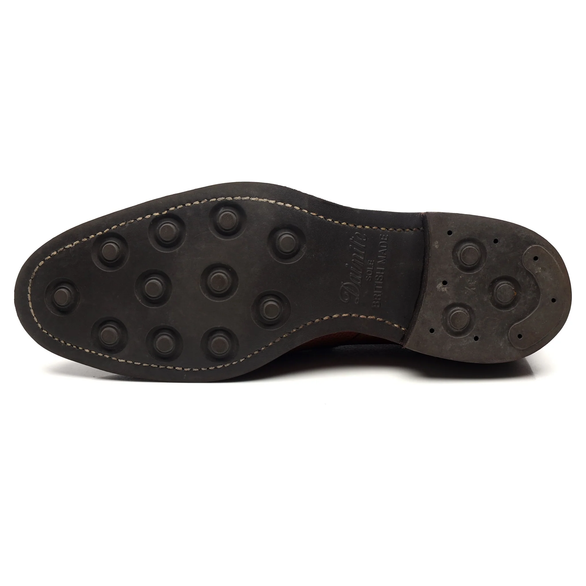 'Chiswick' Tan Brown Leather Split Toe Derby UK 8.5 F - Image 10