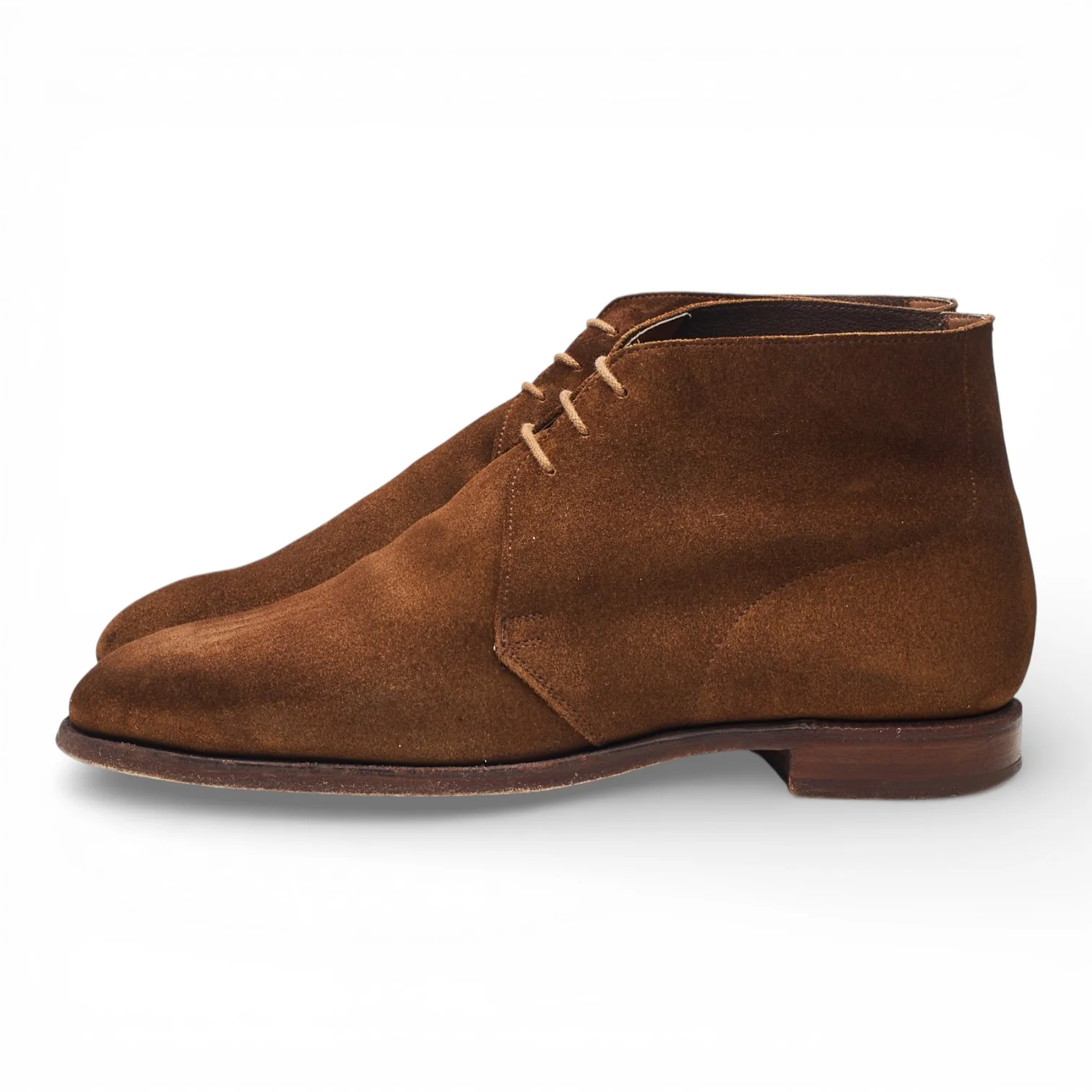 'Chukka' Snuff Brown Suede Unlined Chukka Boots UK 7.5 D - Image 3