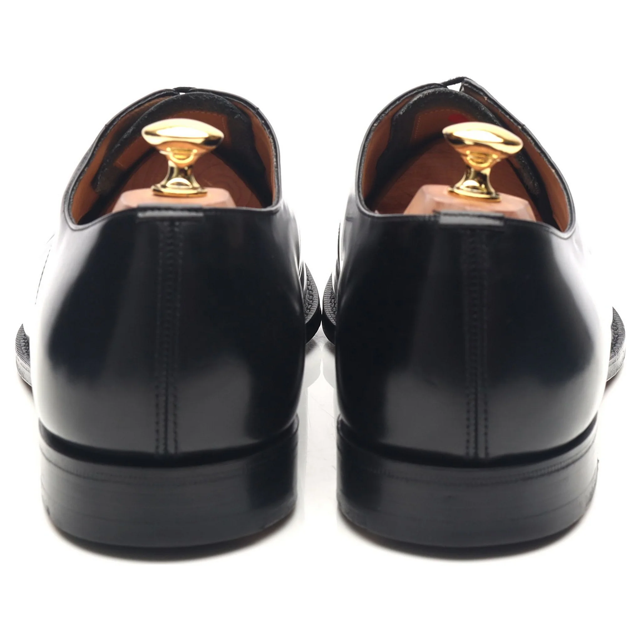 'Balmoral' Black Leather Oxford UK 10.5 G - Image 4