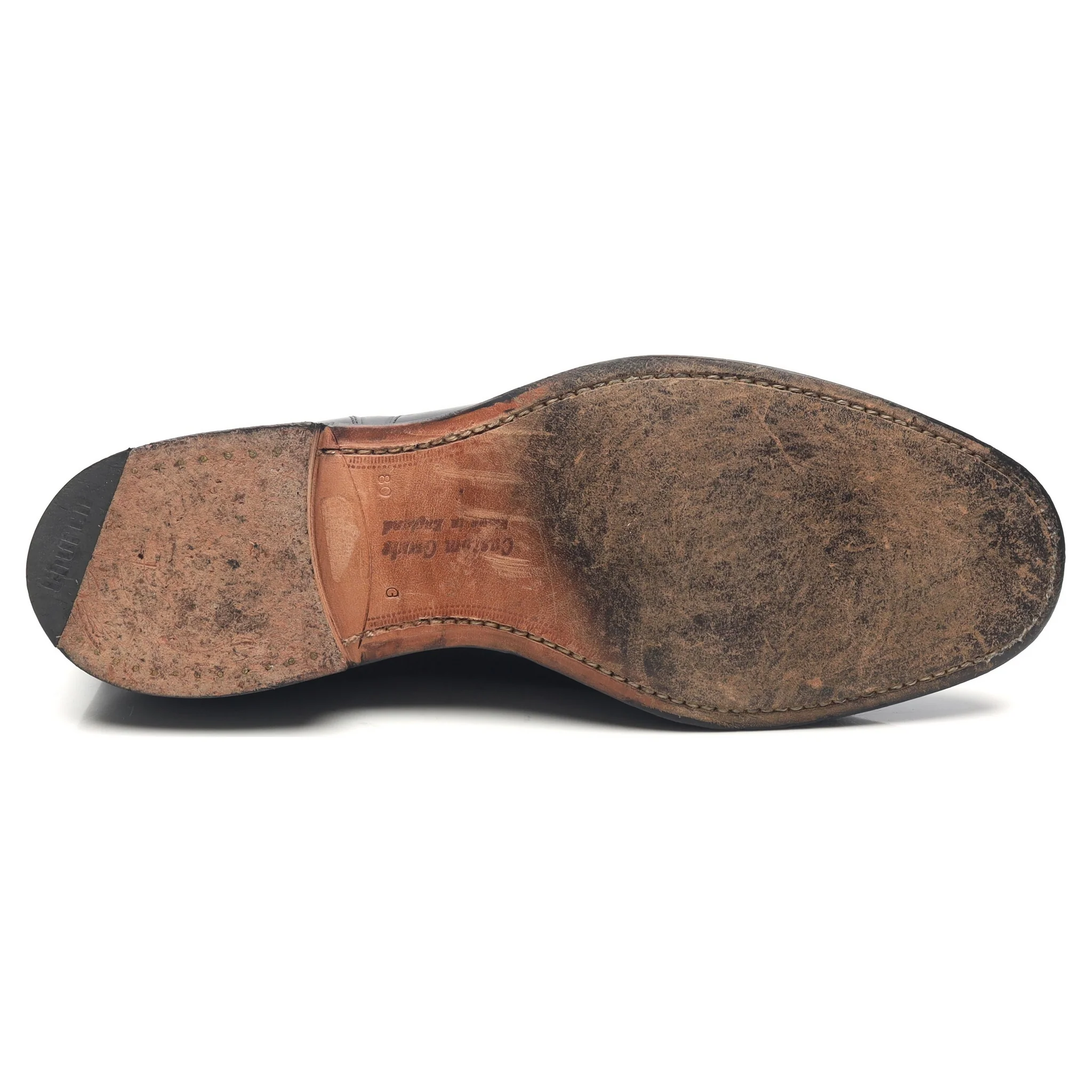 'Bamford' Black Leather Oxford UK 8 G - Image 11
