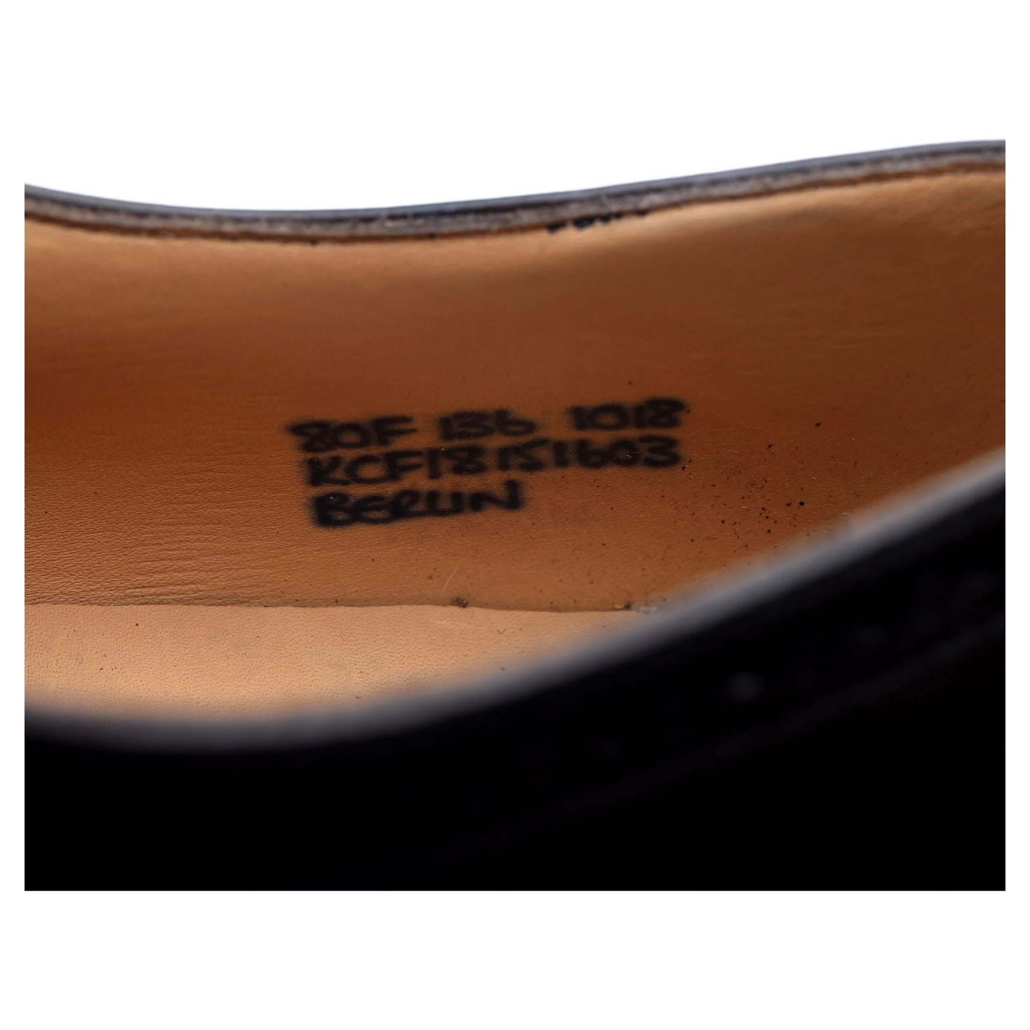 'Berlin' Dark Brown Leather Brogues UK 8 F - Image 13