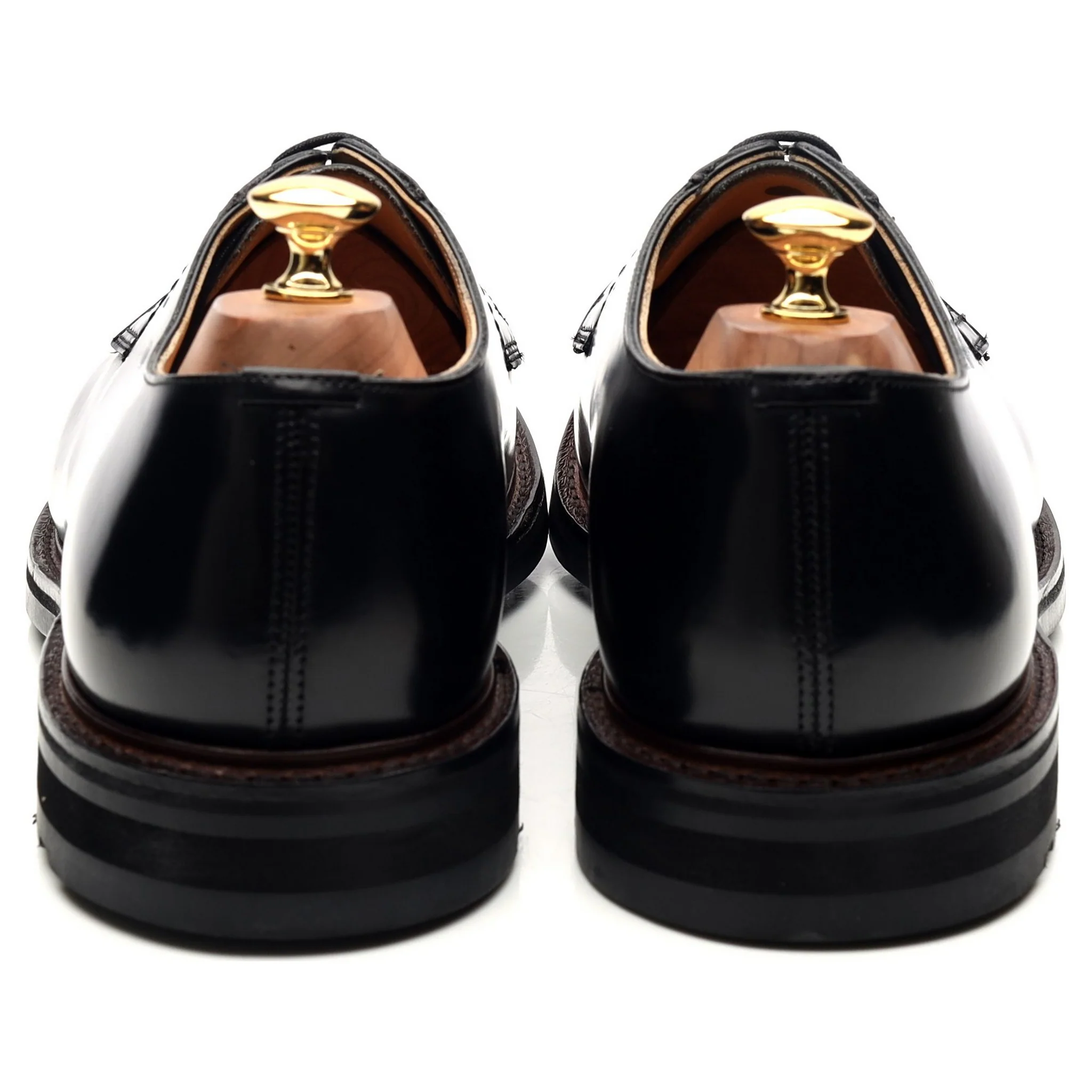 'Woodbridge' Black Leather Derby UK 10 G - Image 4