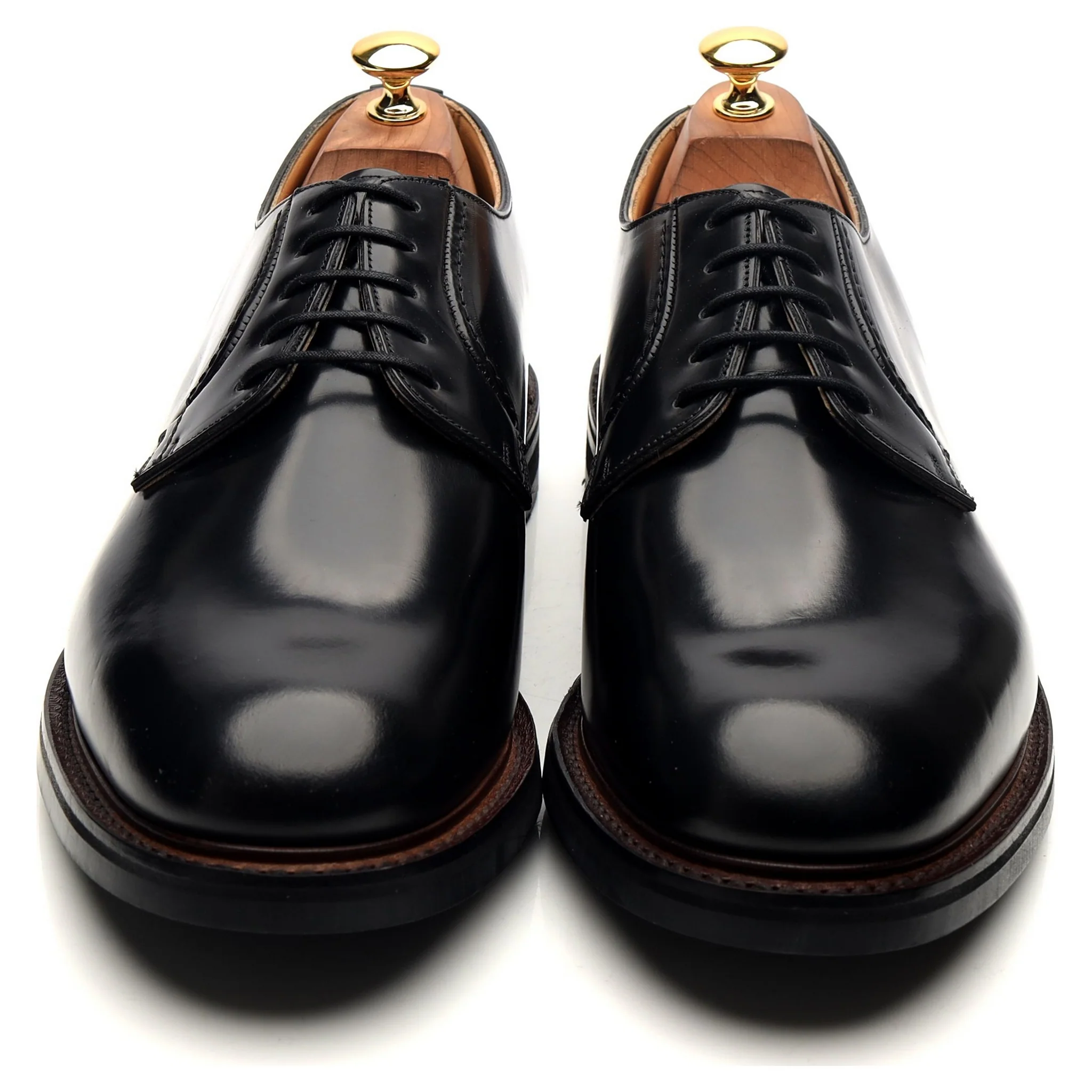 'Woodbridge' Black Leather Derby UK 10 G - Image 9